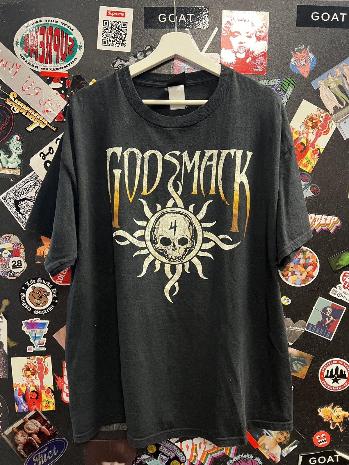 Band Tees Vintage Godsmack Band Shirt Size US XL / EU 56 / 4 - 1 Thumbnail