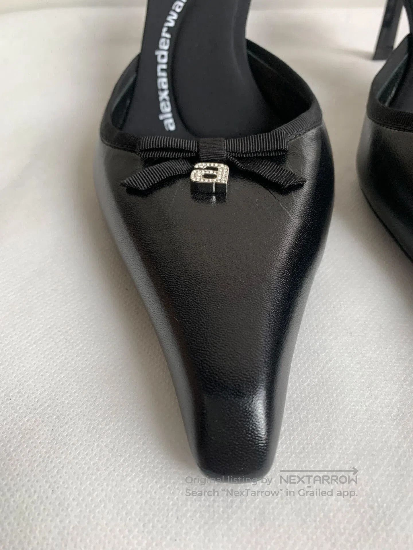 Alexander Wang Alexander Wang Pointed Cat Heel Mules. Size US 8 / IT 38 - 2 Thumbnail