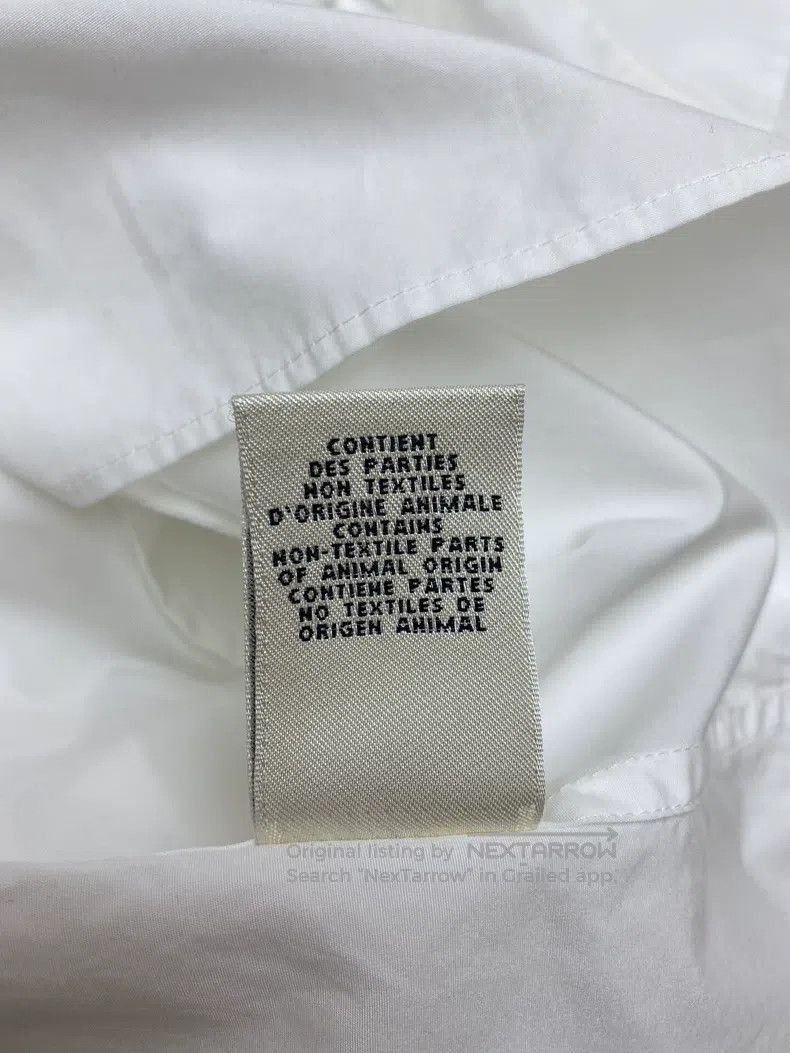 Hermes Hermes White Zip-Up Shirt Jacket Size XXS / US 00 / IT 34 - 7 Thumbnail