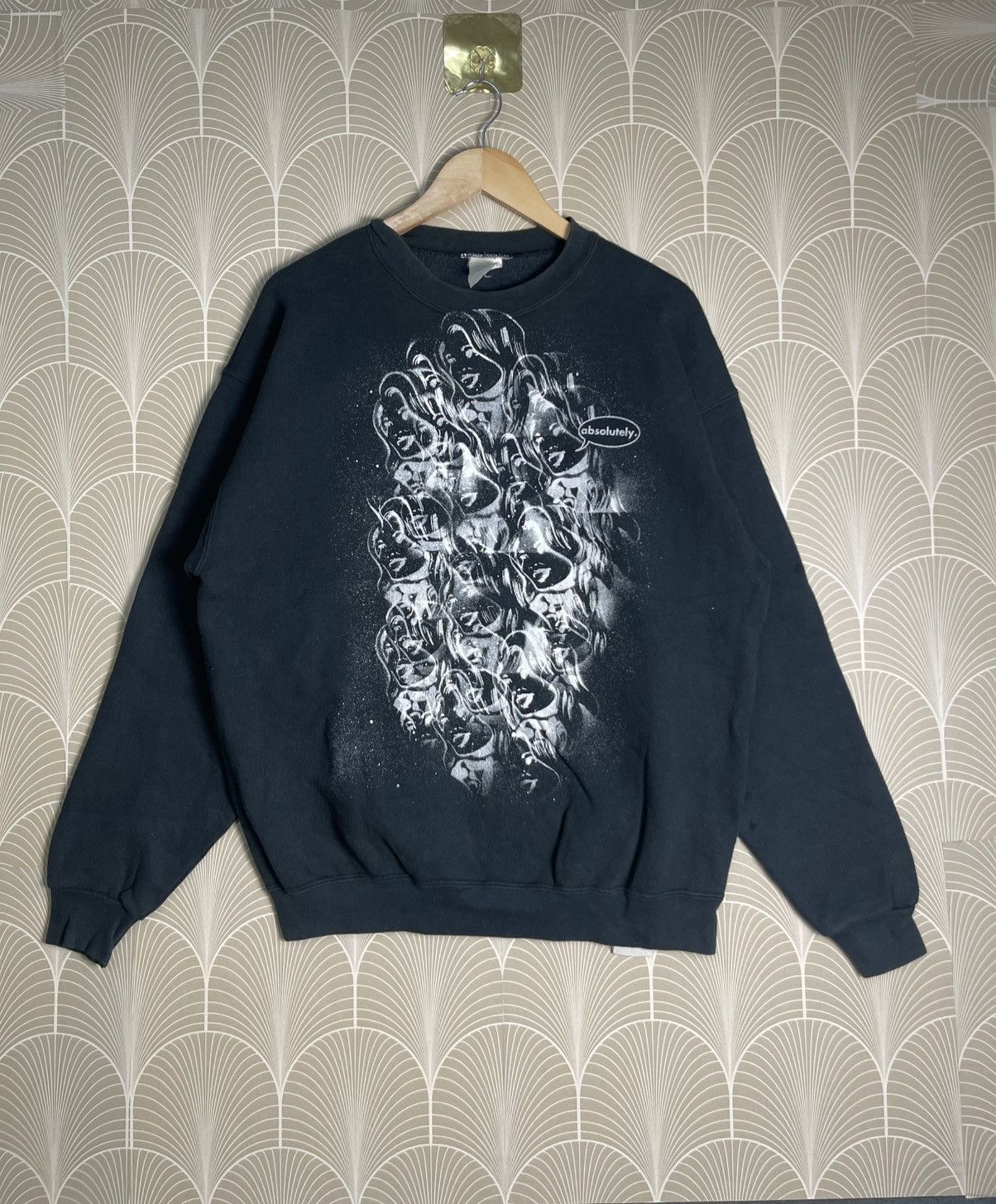 Japanese Brand × Vintage 90s JAPANESE BRAND NGAP LEE RARE GRAPHIC CREWNECK Size US L / EU 52-54 / 3 - 1 Thumbnail