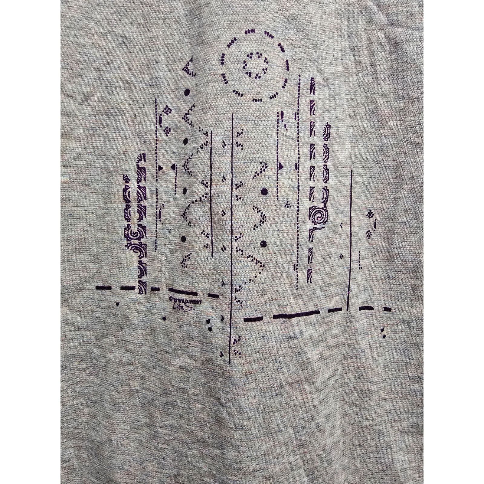 Vintage Vintage Test Print Shirt Geometric Graphic 90s Tee M Size US M / EU 48-50 / 2 - 3 Thumbnail