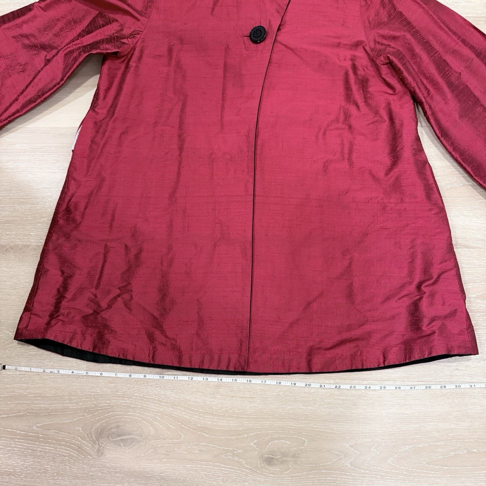 Other VTG Mariko Reversible Opera Coat - Silk Dupioni Statement Size ONE SIZE - 17 Thumbnail
