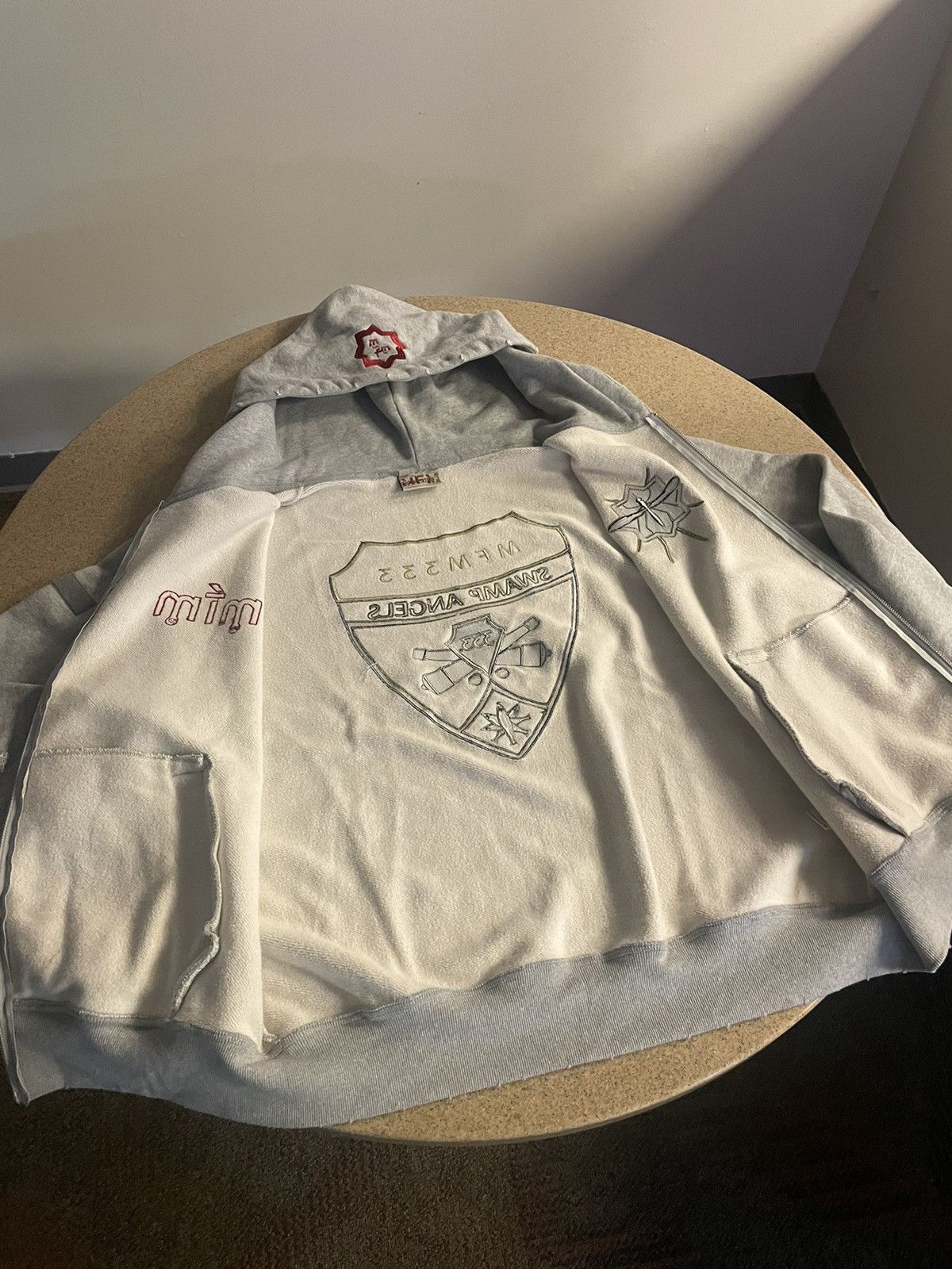 murd333r.fm Murd333r FM Special Ops Militia Shadow Zip Up Gray Hoodie Size US XL / EU 56 / 4 - 6 Thumbnail