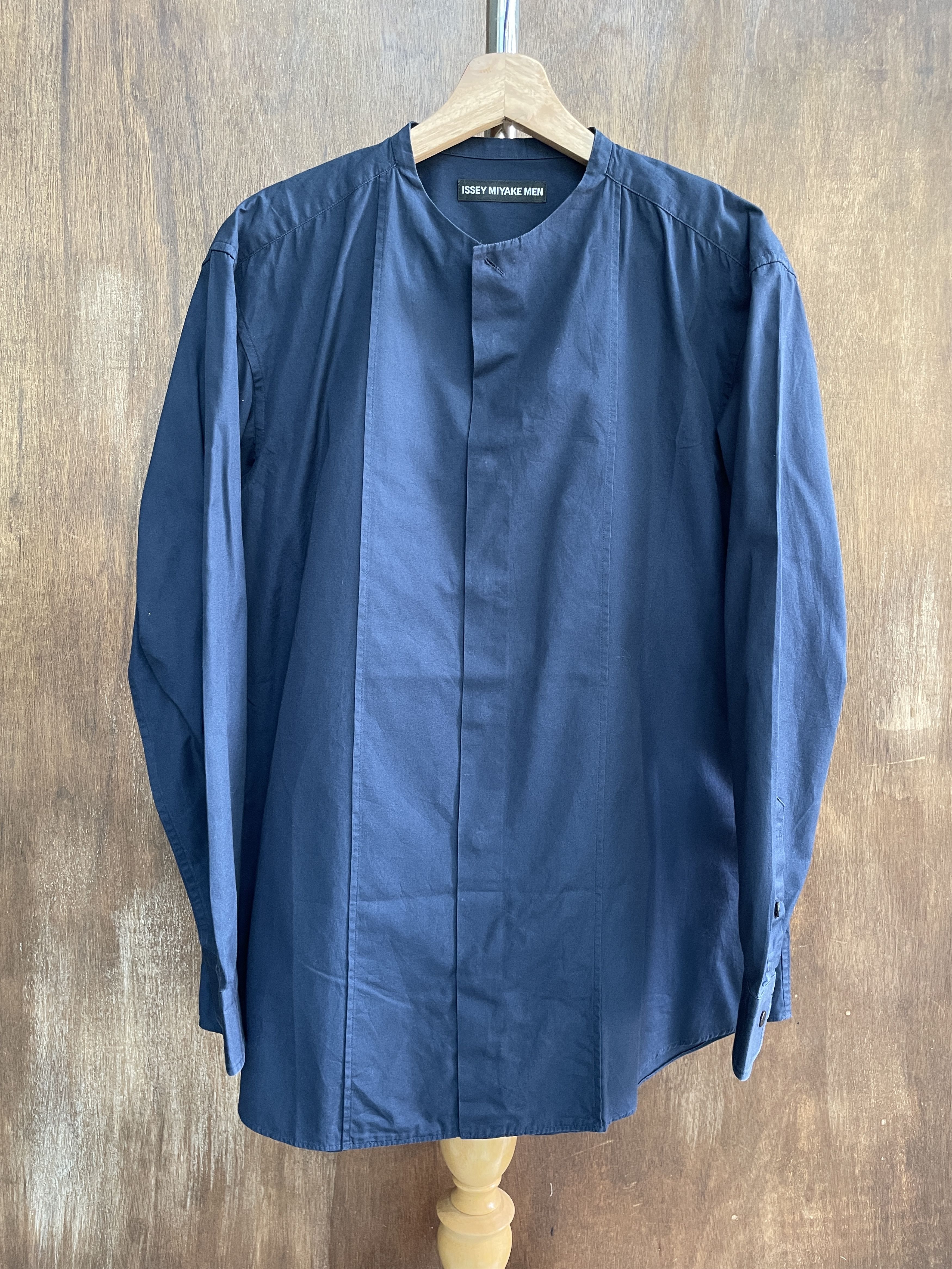 ISSEY MIYAKE - 値下げ21FW ISSEY MIYAKE 墨流しシャツの通販｜ラクマ