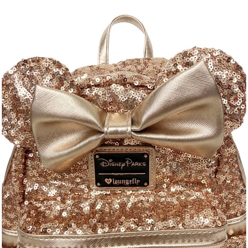 Other Disney Loungefly Pink Sequin Backpack Size ONE SIZE - 2 Thumbnail