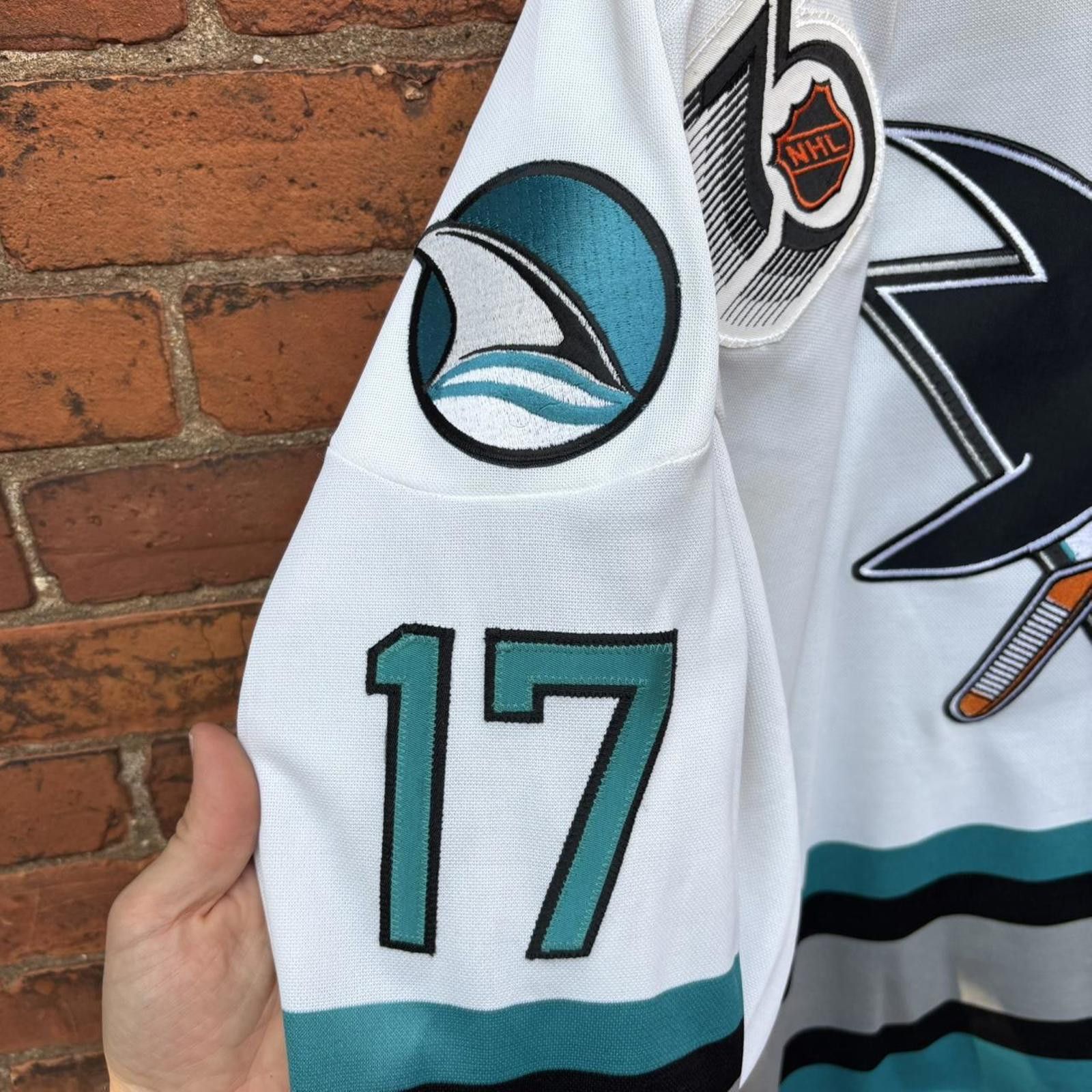 Other Vintage San Jose sharks Pat Falloon ccm maska jersey XXL Size US XXL / EU 58 / 5 - 3 Thumbnail