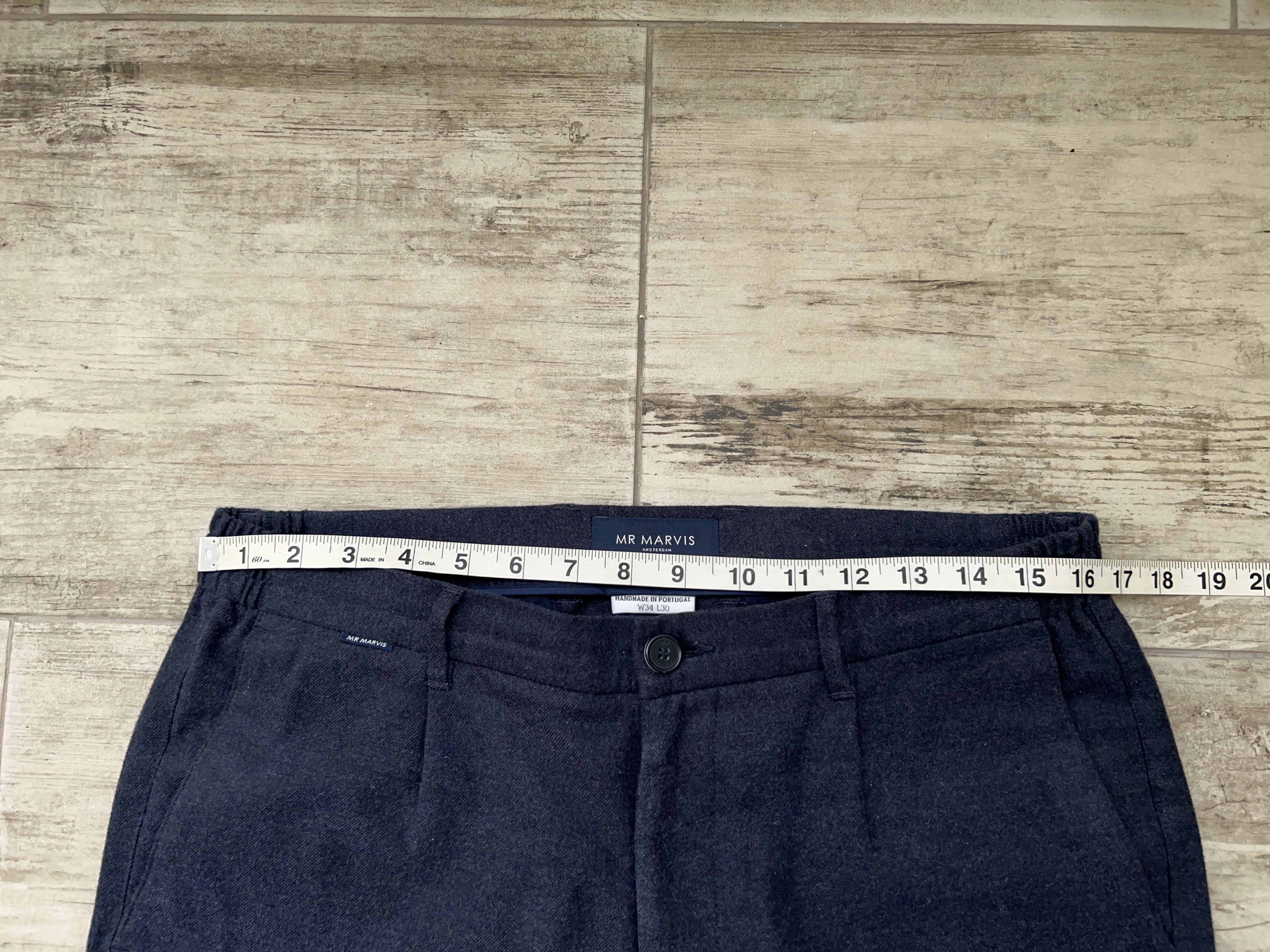 Designer Mens MR Marvis Cosmics Flannel Pants Trousers Size W34 L30 Size US 34 / EU 50 - 9 Thumbnail