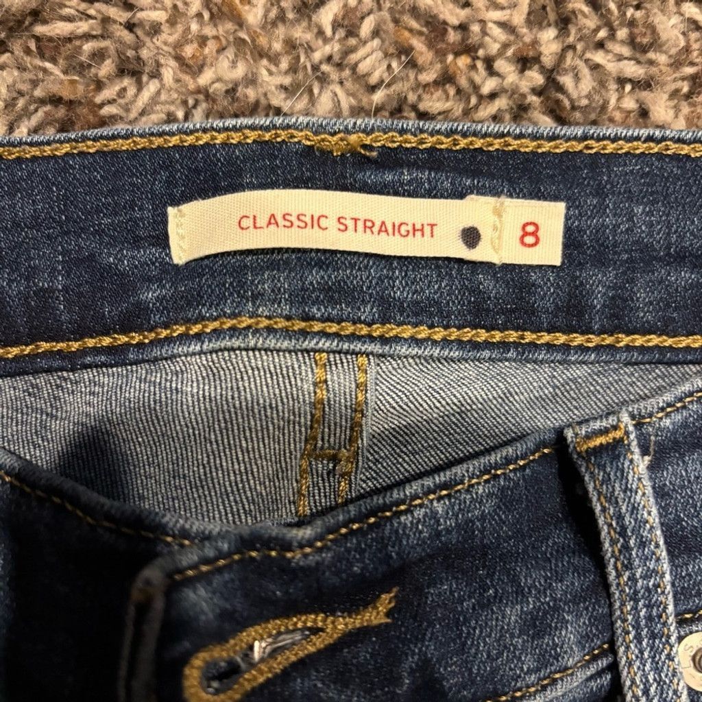 Levi's Women’s Levi’s Straight Jeans Size 29" - 4 Thumbnail