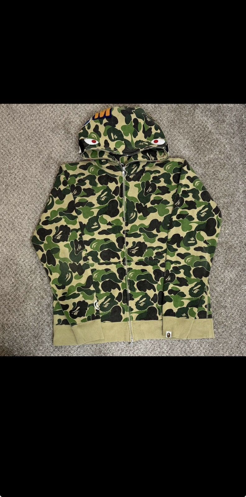 A Bathing Ape ABC Camo Hoodie XXL