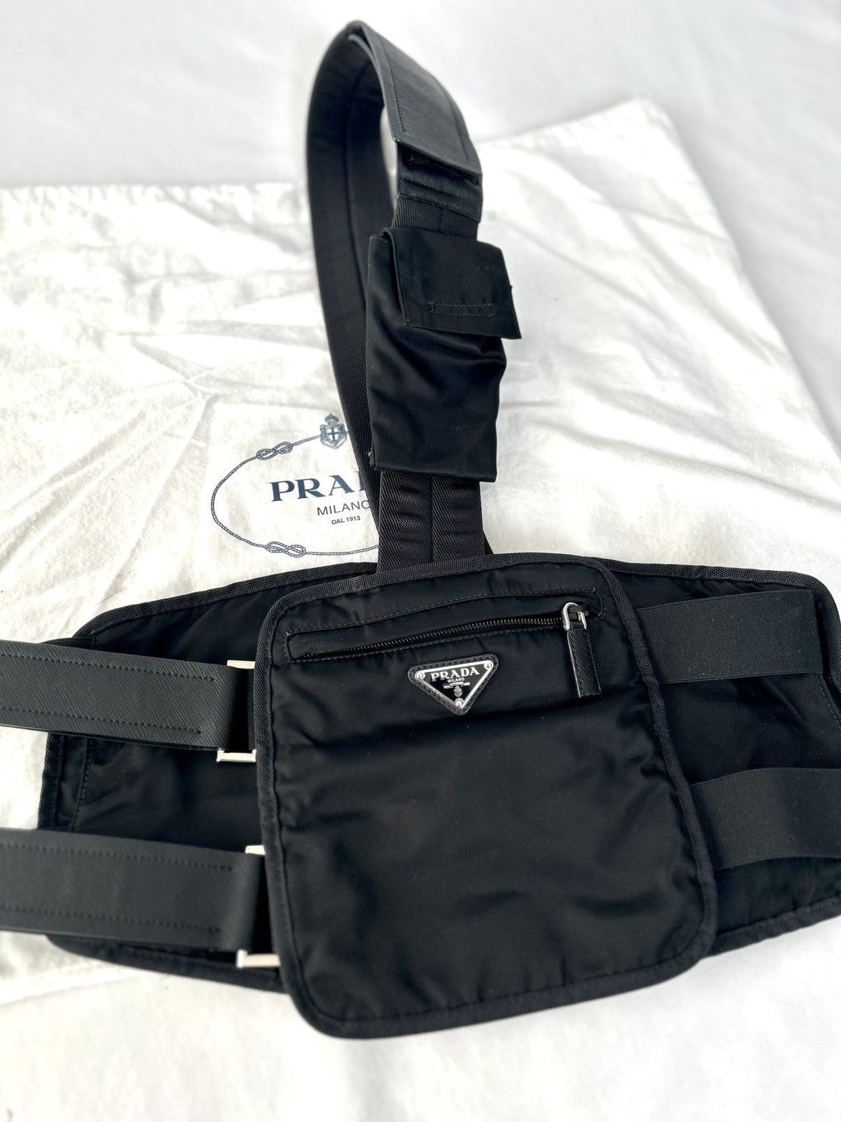Prada Prada Tactical Chest Rig 2018 Runway Size ONE SIZE - 2 Thumbnail