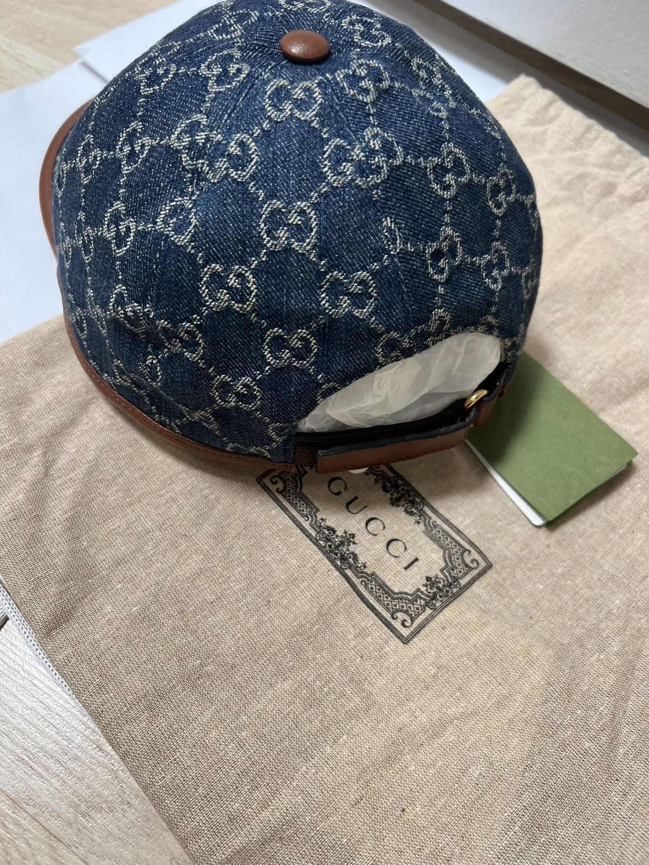 Gucci unisex gucci GG Denim Baseball Cap Size ONE SIZE - 2 Thumbnail