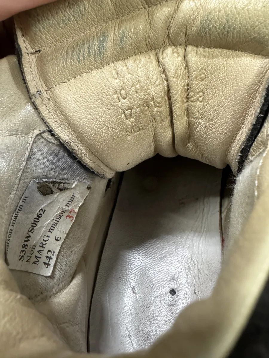 Maison Margiela Maison Margiela High Black & Brown Leather High Gum Shoes Size US 6 / IT 36 - 8 Thumbnail