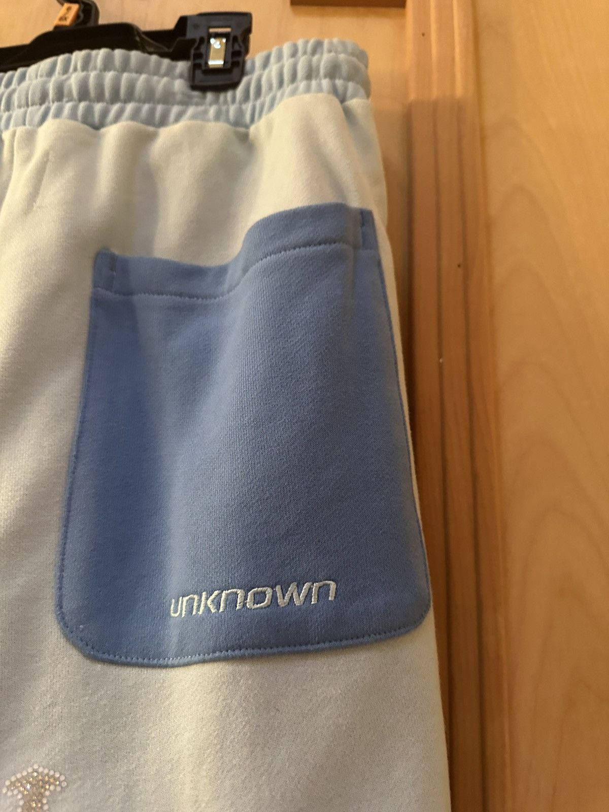 Unknown London Unknown London Blue Dagger Rhinestone Sweatpants Size US 29 - 6 Thumbnail