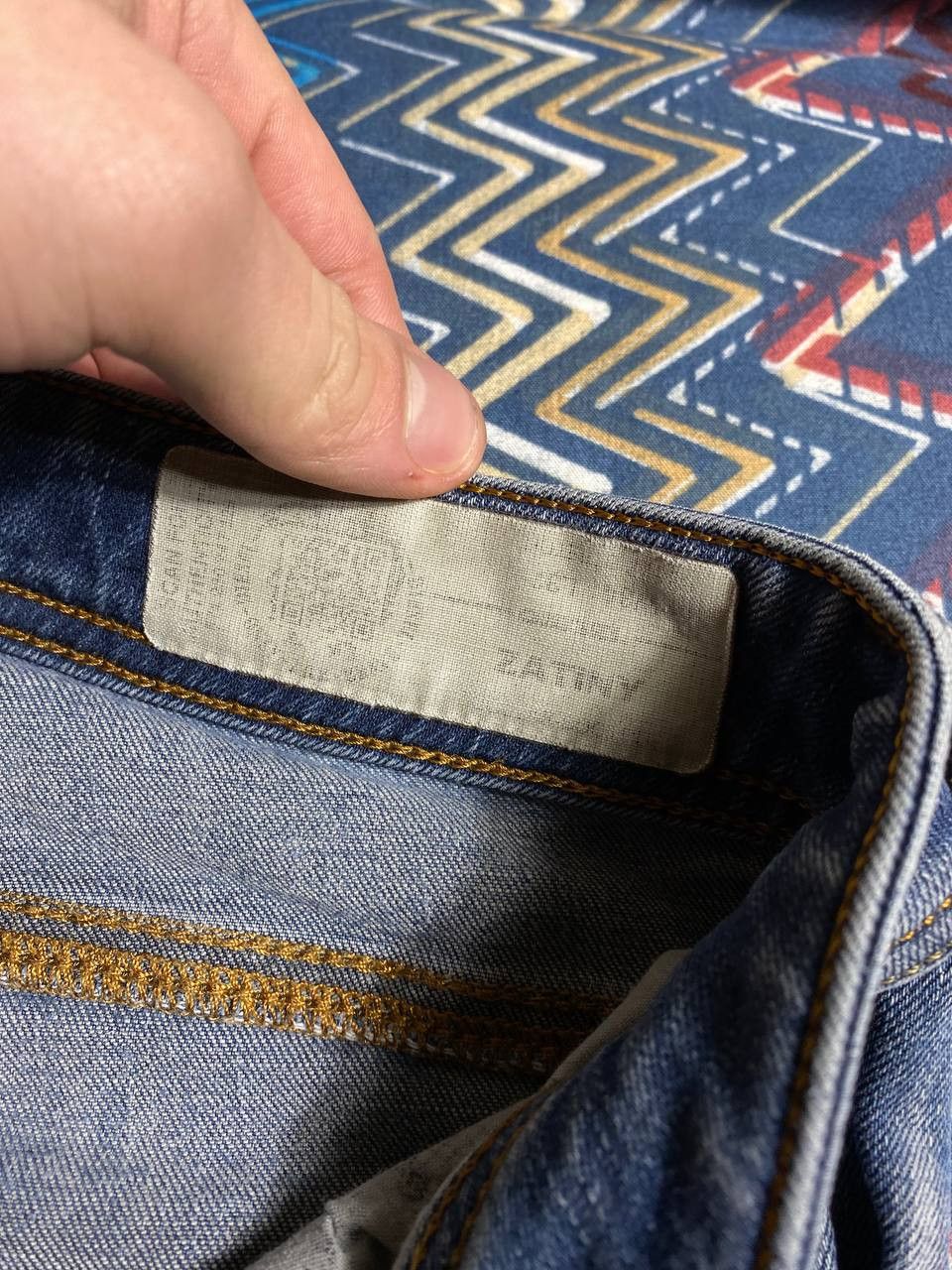 Diesel × Vintage Vintage Distressed Faded Blue Jeans Size US 34 / EU 50 - 2 Thumbnail
