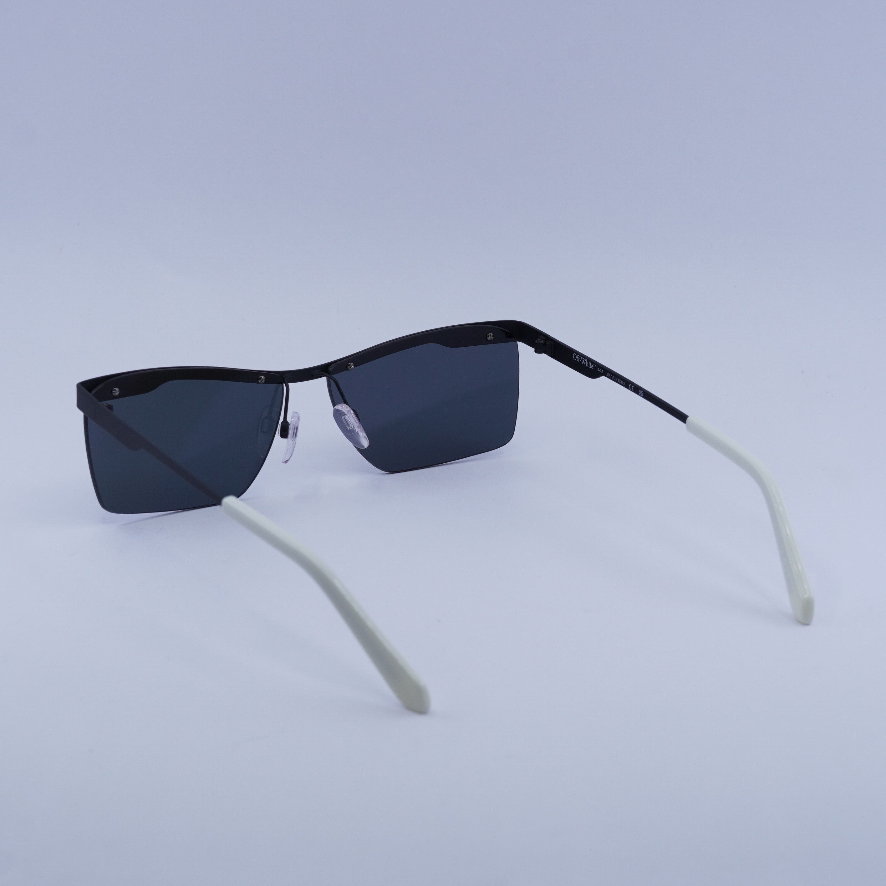 Off-White Off-White OERI095 RIMINI 1007 Sunglasses Black Frame Size ONE SIZE - 6 Thumbnail