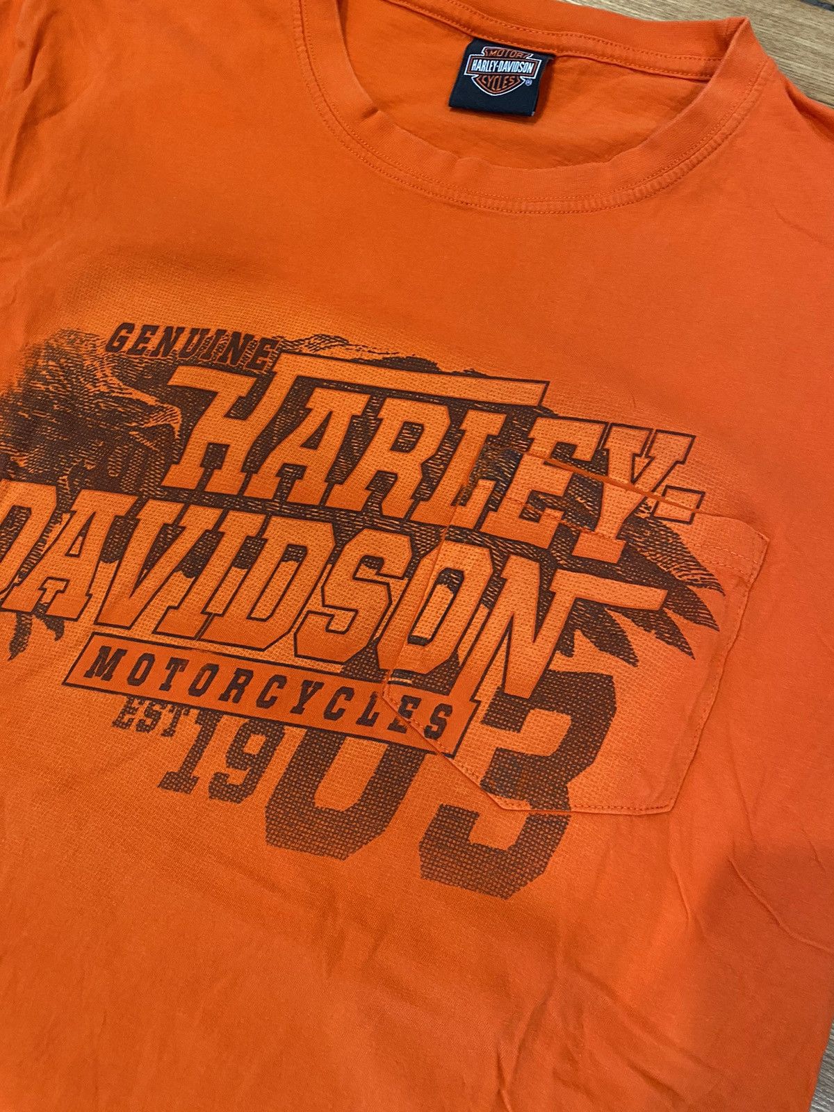 Harley Davidson × Vintage Hd Xenia OH M/L Tshirt Size US M / EU 48-50 / 2 - 2 Thumbnail