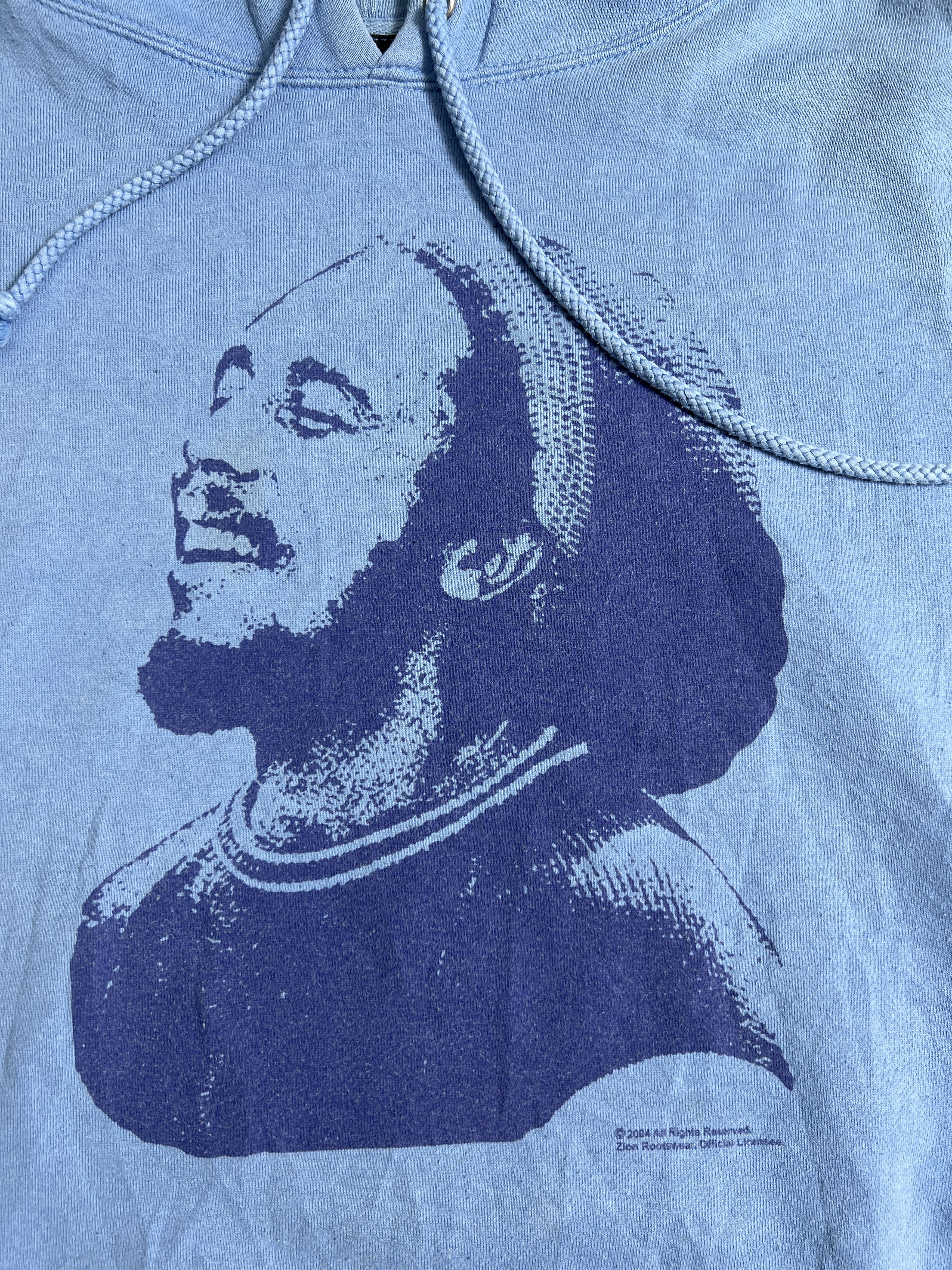 Bob Marley × Vintage × Zion Rootswear Vintage Bob Marley Zion Rootswear Hoodie (XL) JK976 Size US XL / EU 56 / 4 - 2 Thumbnail