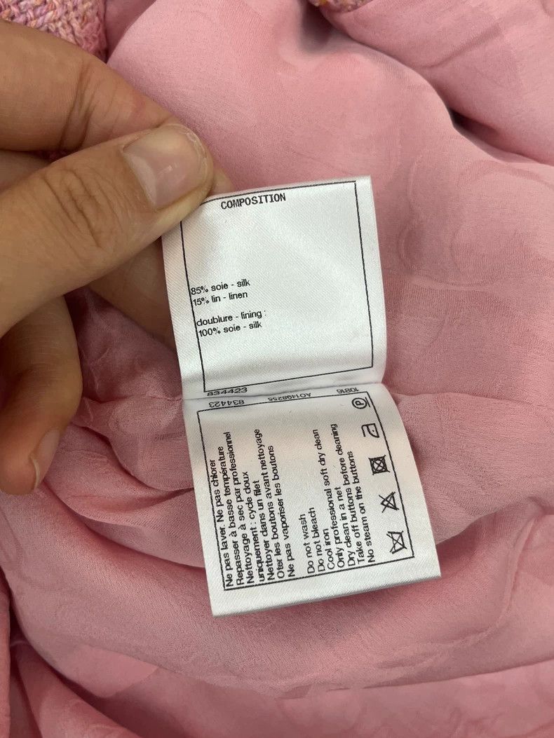 Chanel Chanel Cruise series pink tweed jacket Size XS / US 0-2 / IT 36-38 - 5 Thumbnail