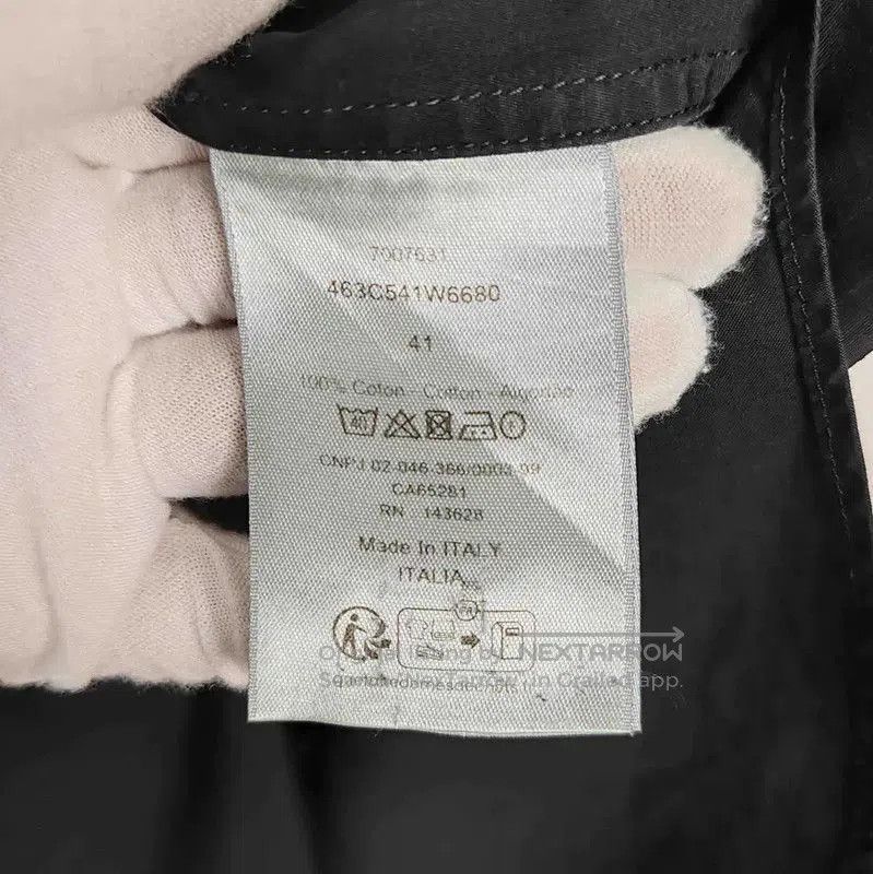 Dior Dior Black Cotton Long Sleeve Shirt for Men . Size US L / EU 52-54 / 3 - 4 Thumbnail