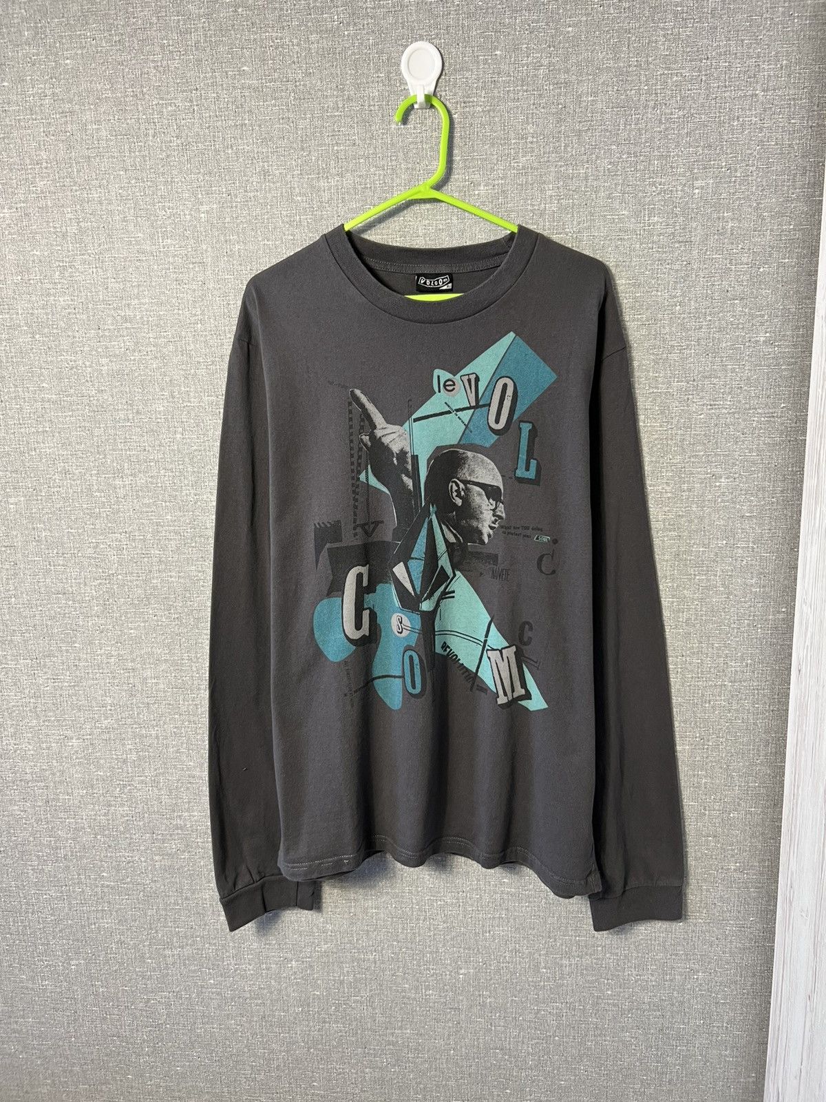 Vintage × Volcom Vintage Rare Volcom Long Sleeve Tee Big Logo Size US XL / EU 56 / 4 - 1 Thumbnail