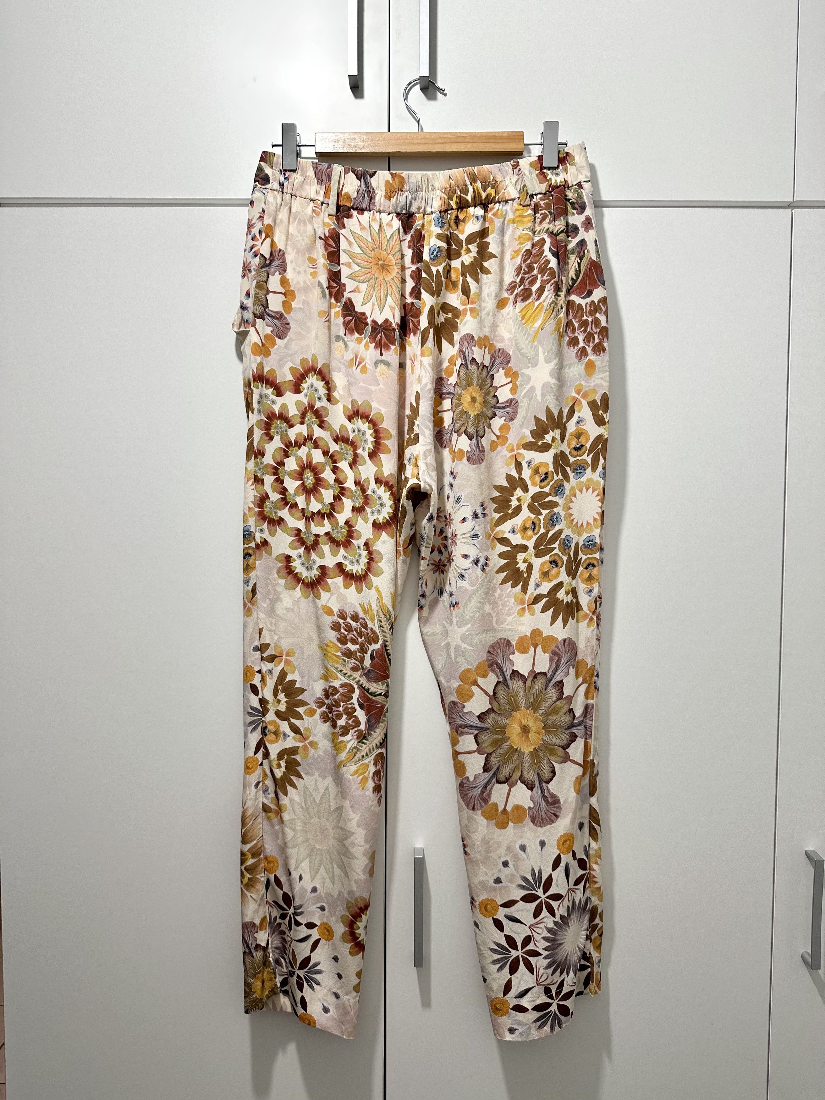 Other Momoni Pure Silk Summer Pants It 46 US 8 XL Size 30" / US 8 / IT 44 - 2 Thumbnail