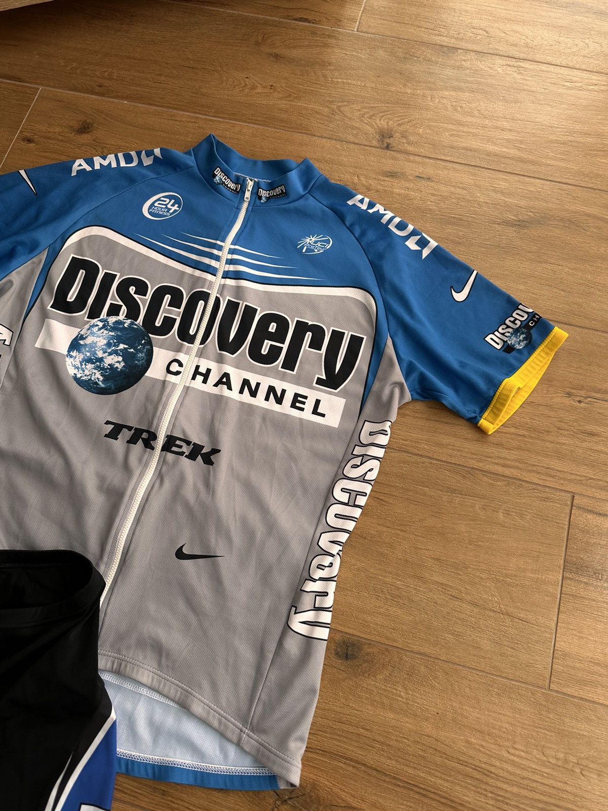 Bicycle × Nike × Vintage Vintage Nike Discovery AMD Trek Cycling Set Size US XL / EU 56 / 4 - 5 Thumbnail