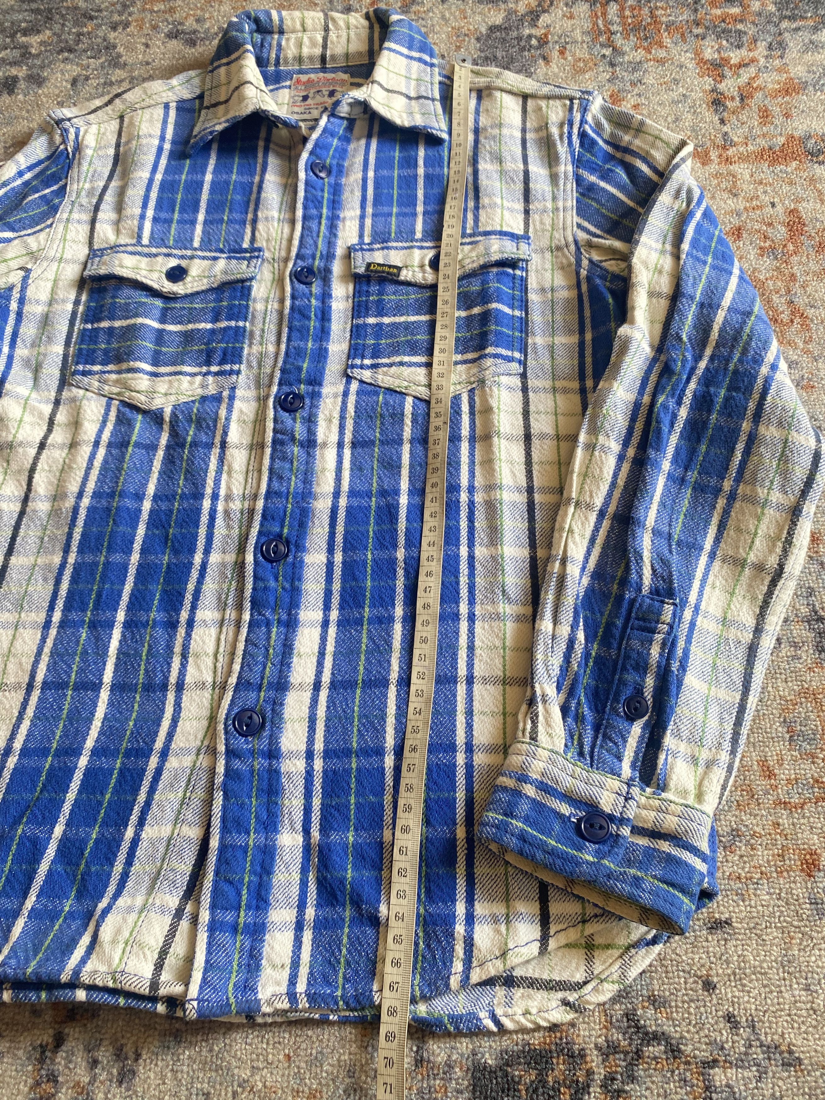 Japanese Brand × Studio D'Artisan × Vintage Studio D'Artisan Flannel Shirt Size US M / EU 48-50 / 2 - 5 Thumbnail