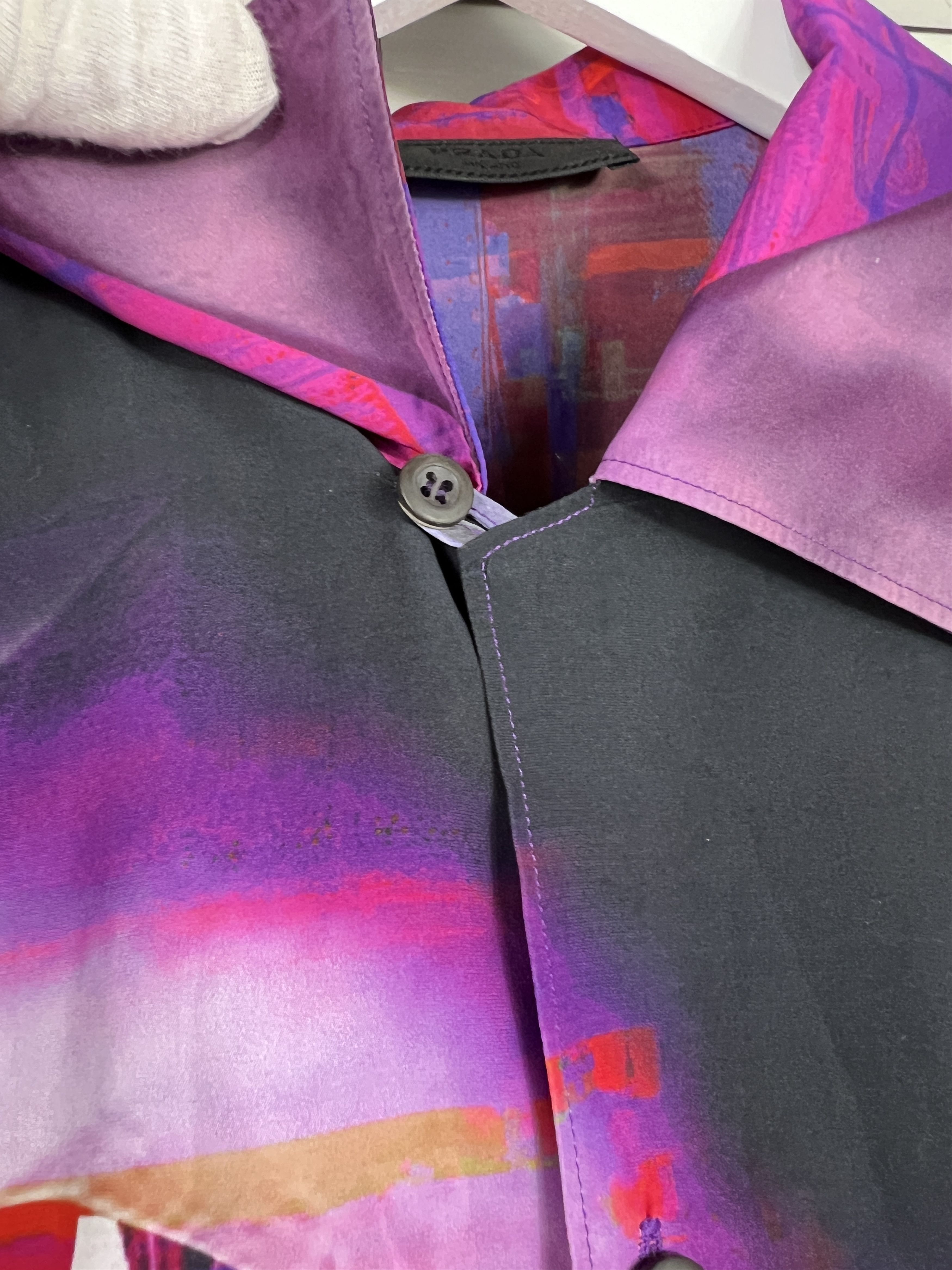 Prada PRADA PSYCHEDELIC BUTTON UP SHIRT Size US L / EU 52-54 / 3 - 11 Thumbnail