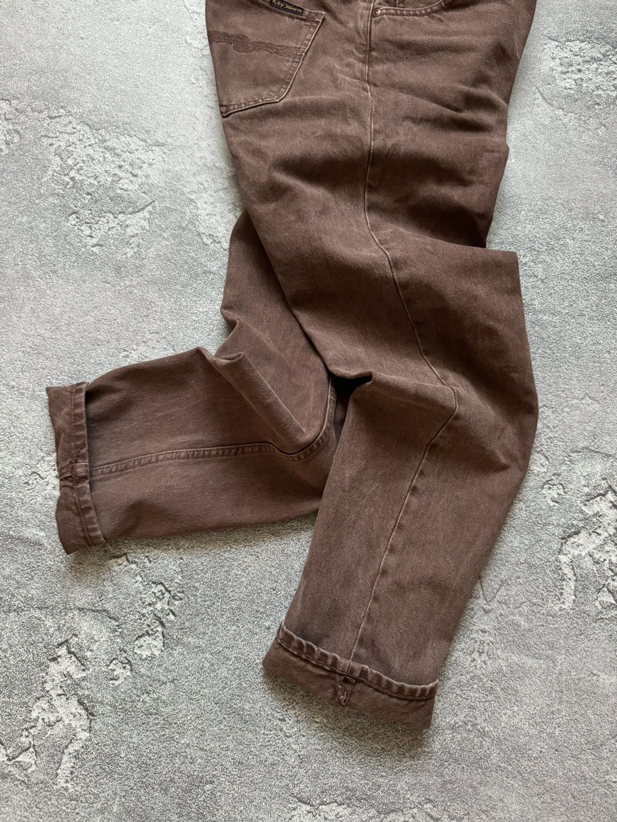 Nudie Jeans × Vintage Nudie jeans Co 27/28 breezy Britt cinnamon pant denim chino Size 27" / US 4 / IT 40 - 20 Thumbnail