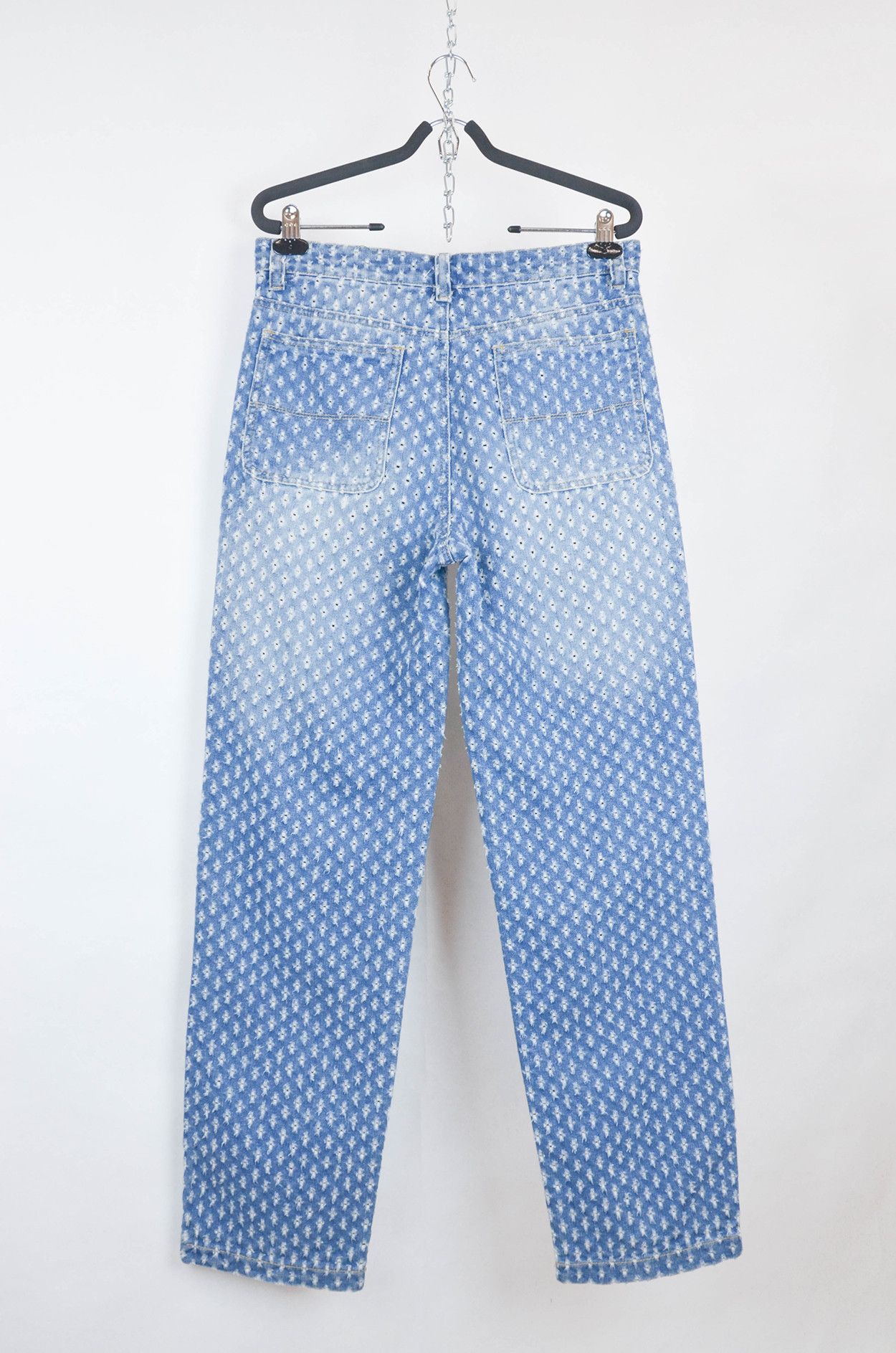 Jaded London Jaded London Perforated Distressed Denim Jeans W30 L32 Size US 30 / EU 46 - 2 Thumbnail