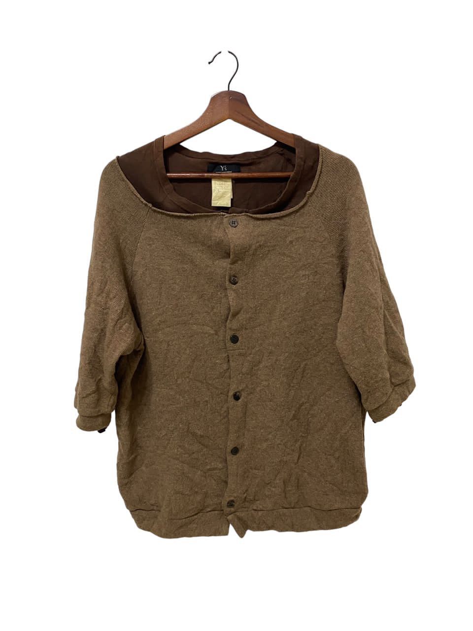 Yohji Yamamoto Yohji Yamamoto Wool Cardigan Size M / US 6-8 / IT 42-44 - 1 Thumbnail