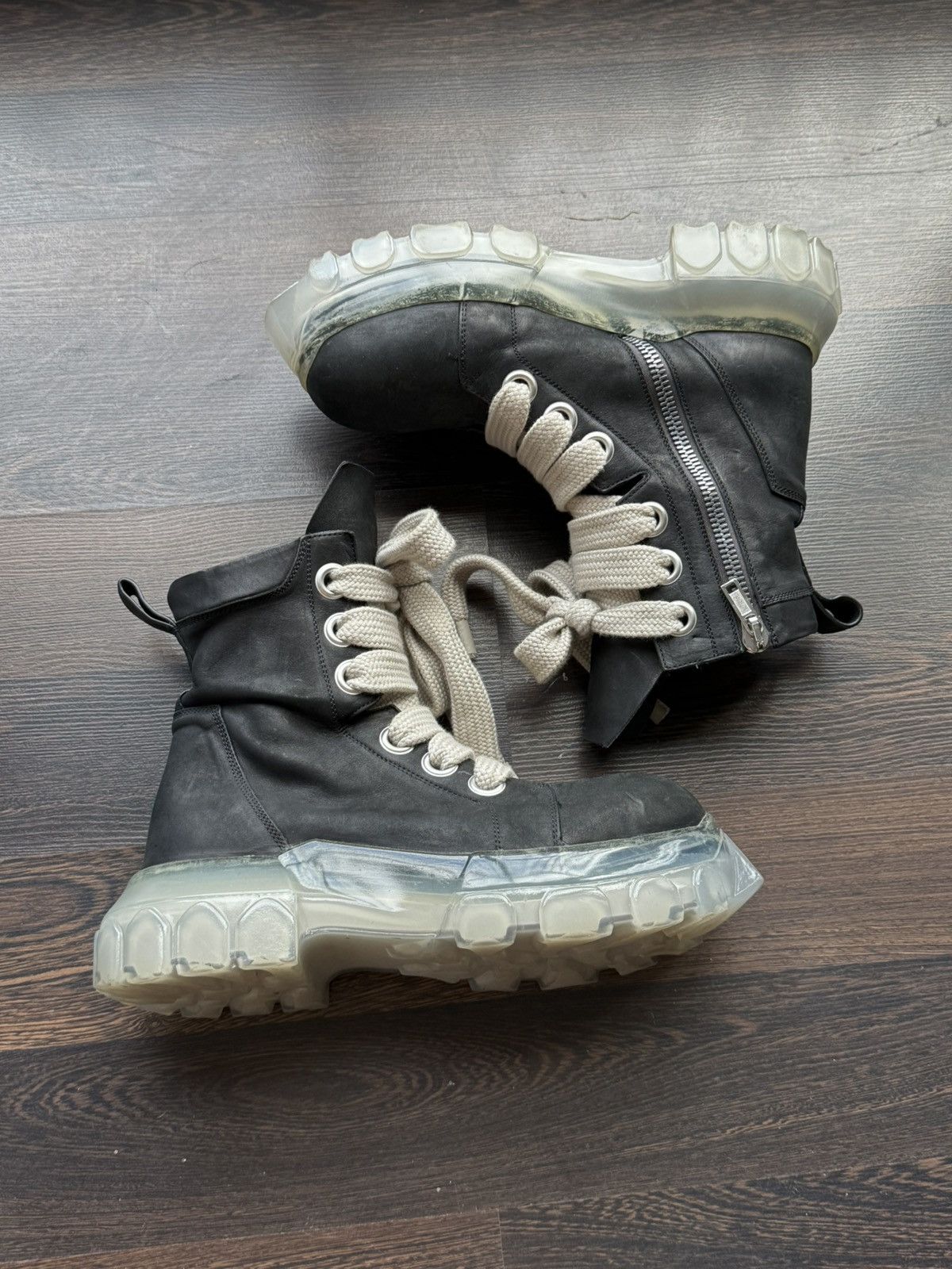 Rick Owens Rick Owens Bozo tractor jumbo laces Size US 8 / EU 41 - 1 Thumbnail