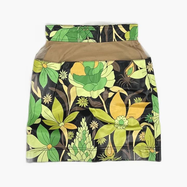 Other FENDI Floral Print Mini Skirt for Women -2508 Size 37" - 3 Thumbnail