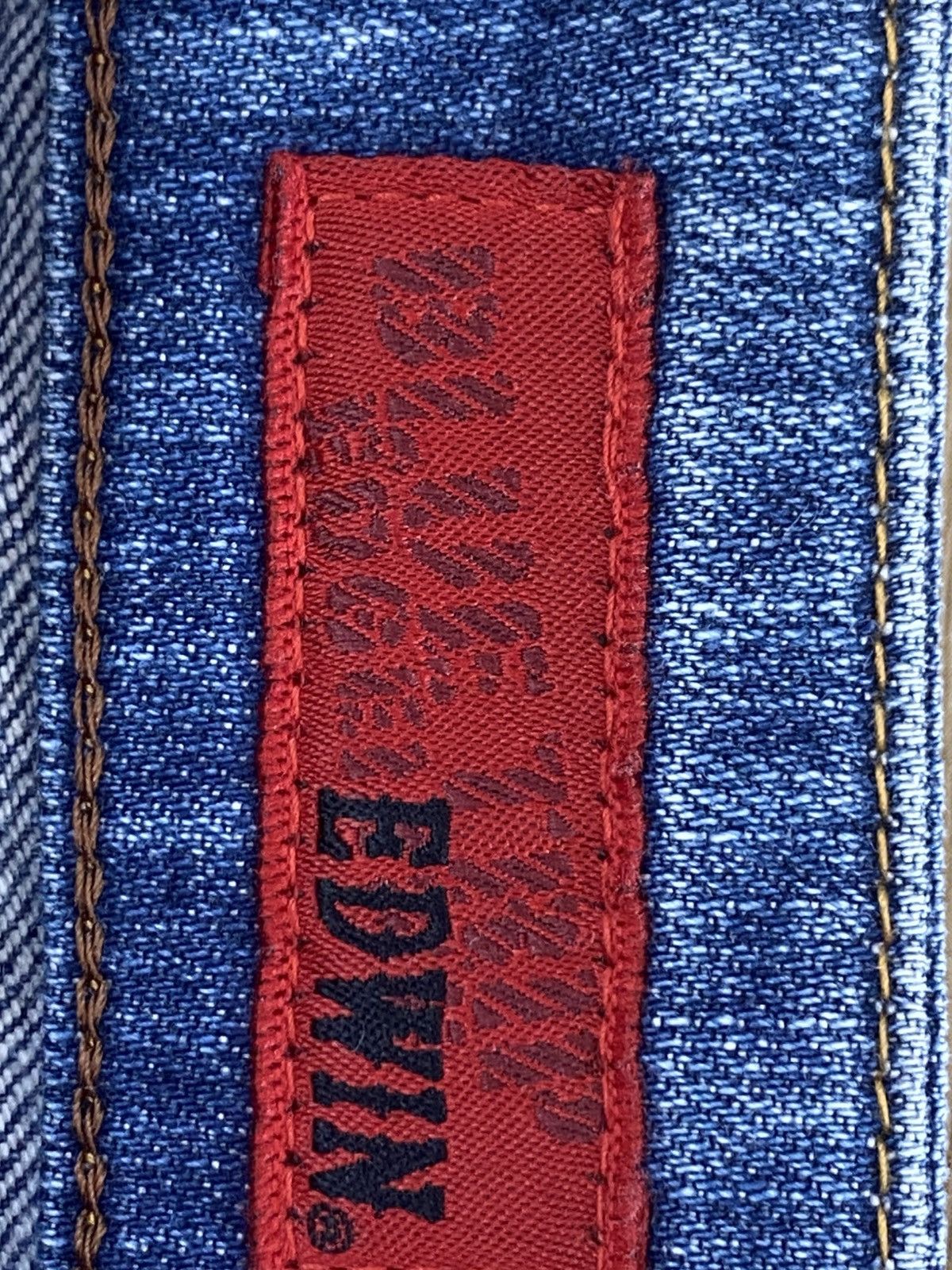 Edwin Blue Trip Edwin Blue Wash Style Distress Jeans Size US 29 - 8 Thumbnail