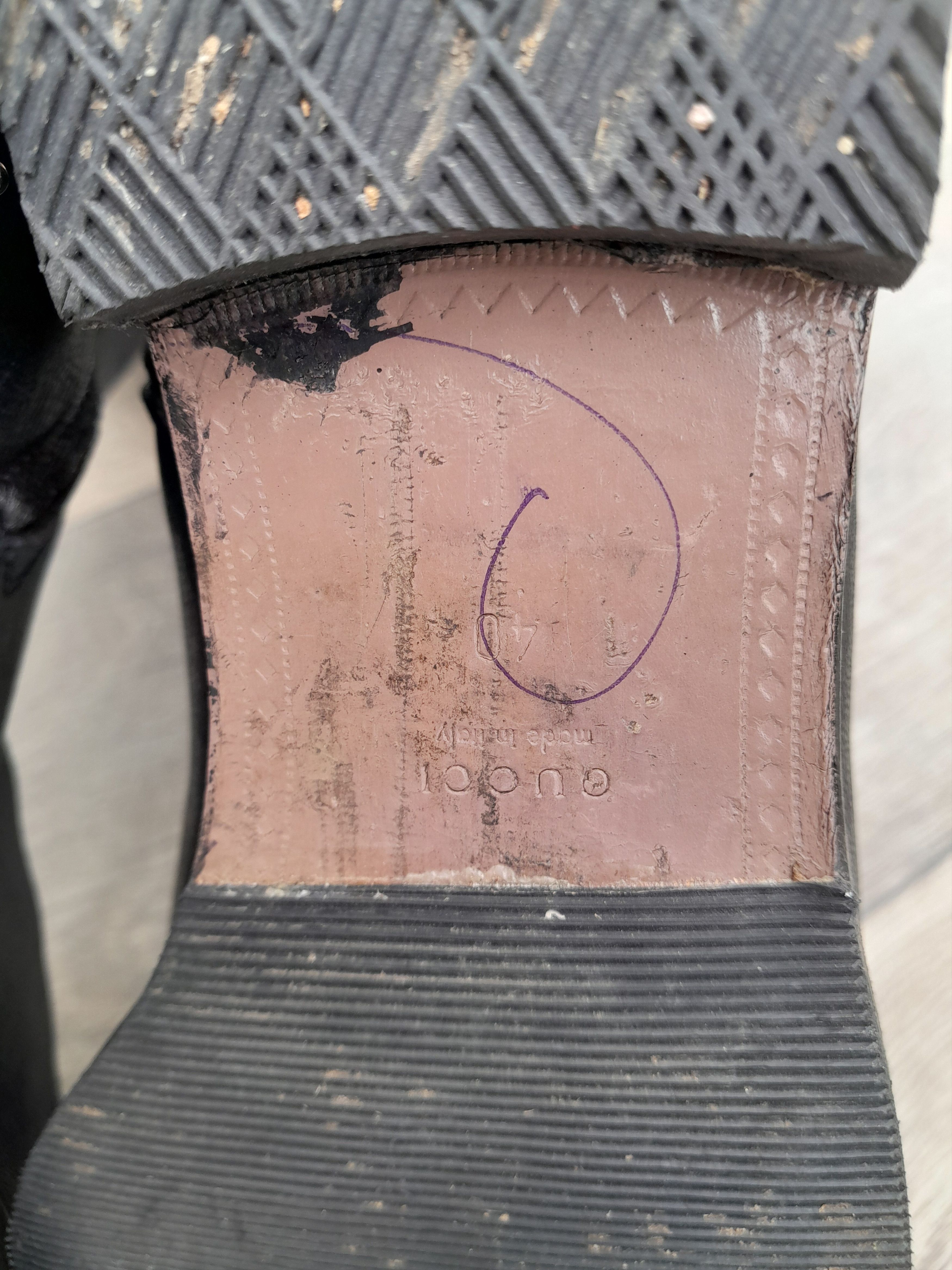Gucci Gucci Black Leather Stretch Knee High Boots Size US 10 / IT 40 - 5 Thumbnail