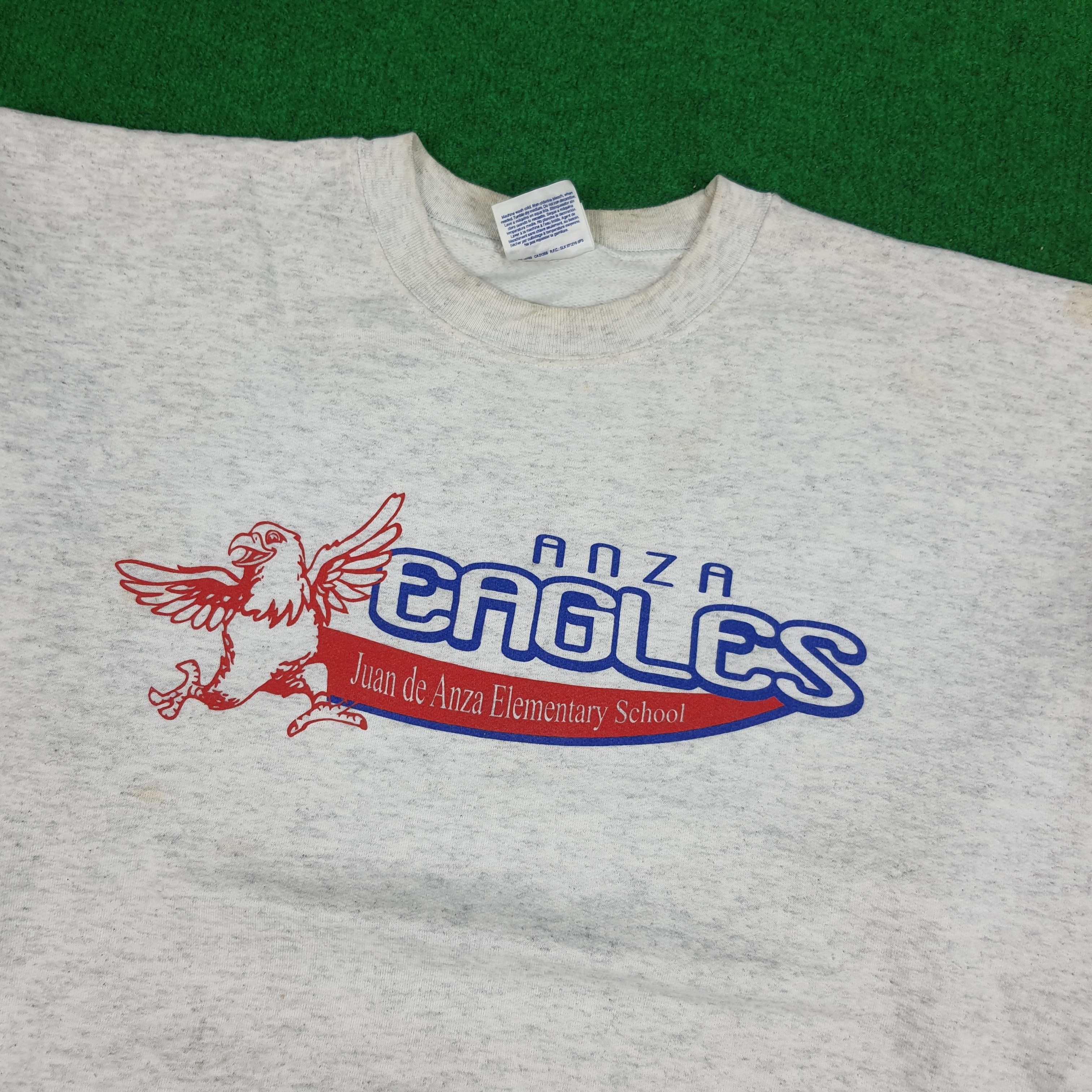 Vintage Vintage Anza Eagles 90s Sportswear Sweatshirt Size US L / EU 52-54 / 3 - 2 Thumbnail