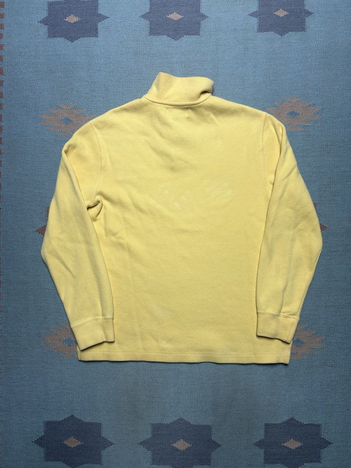 Vintage Vtg polo Ralph Lauren 1/4 zip polo shirt sweater cotton M Size US M / EU 48-50 / 2 - 5 Thumbnail