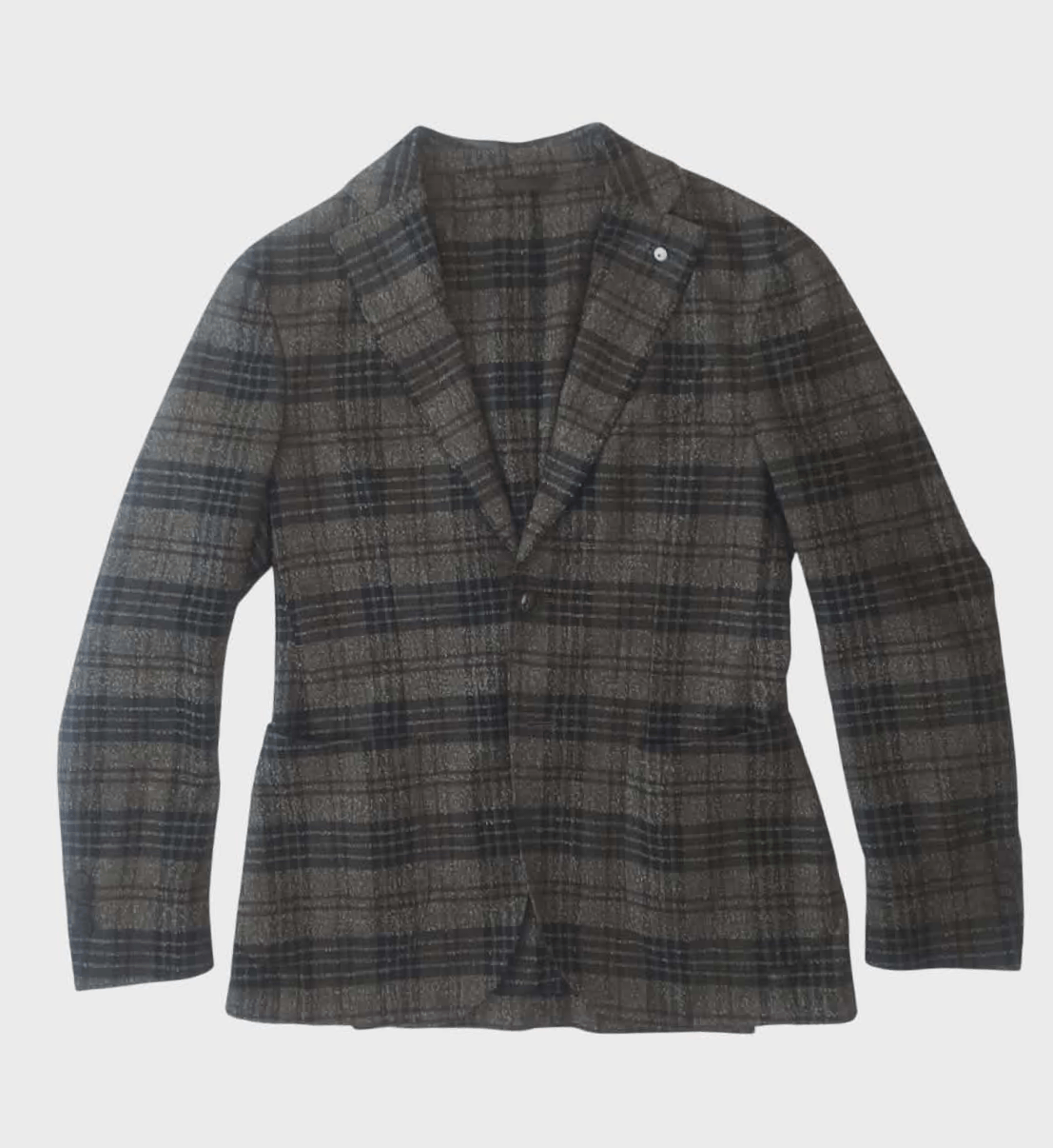 L.B.M. 1911 L.B.M 1911 SLIM FIT PLAID BLAZER Size 38R - 1 Thumbnail