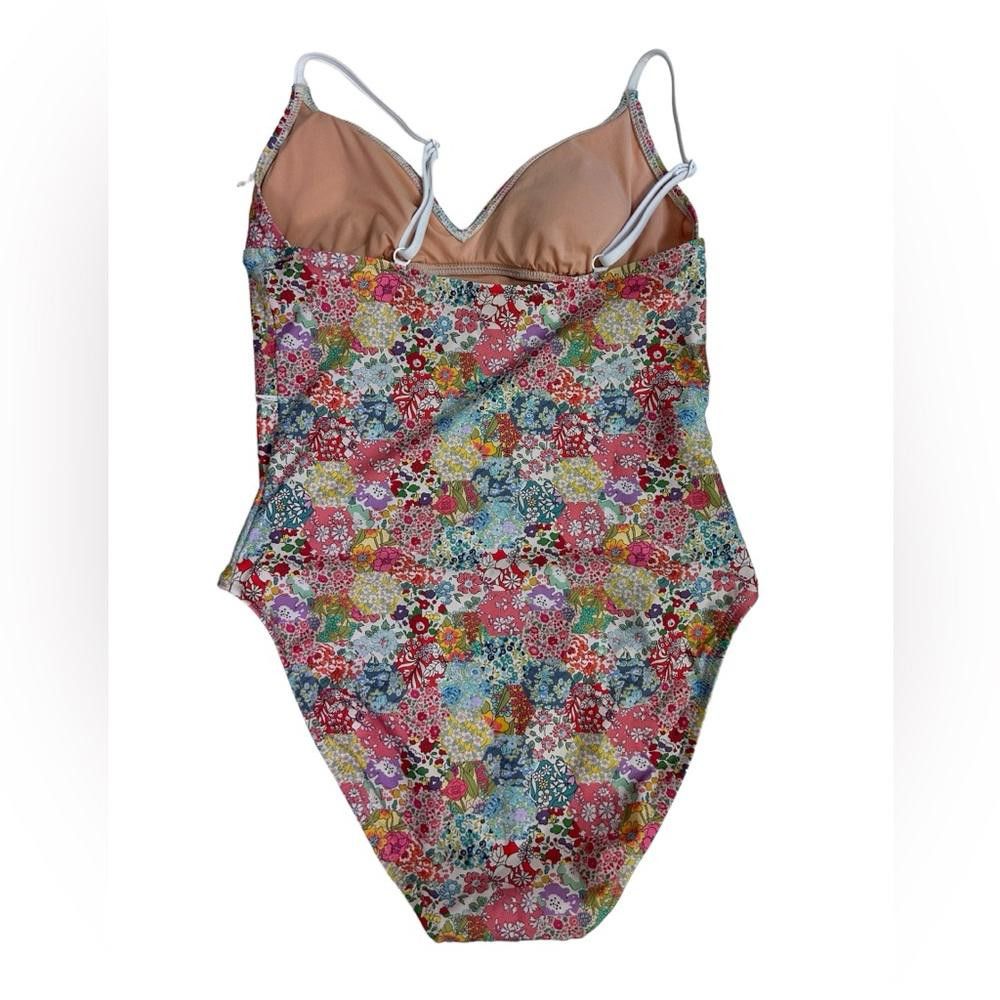 J.Crew J. Crew l Liberty Fabric Floral One Piece Swimsuit Size 2 Size ONE SIZE - 2 Thumbnail