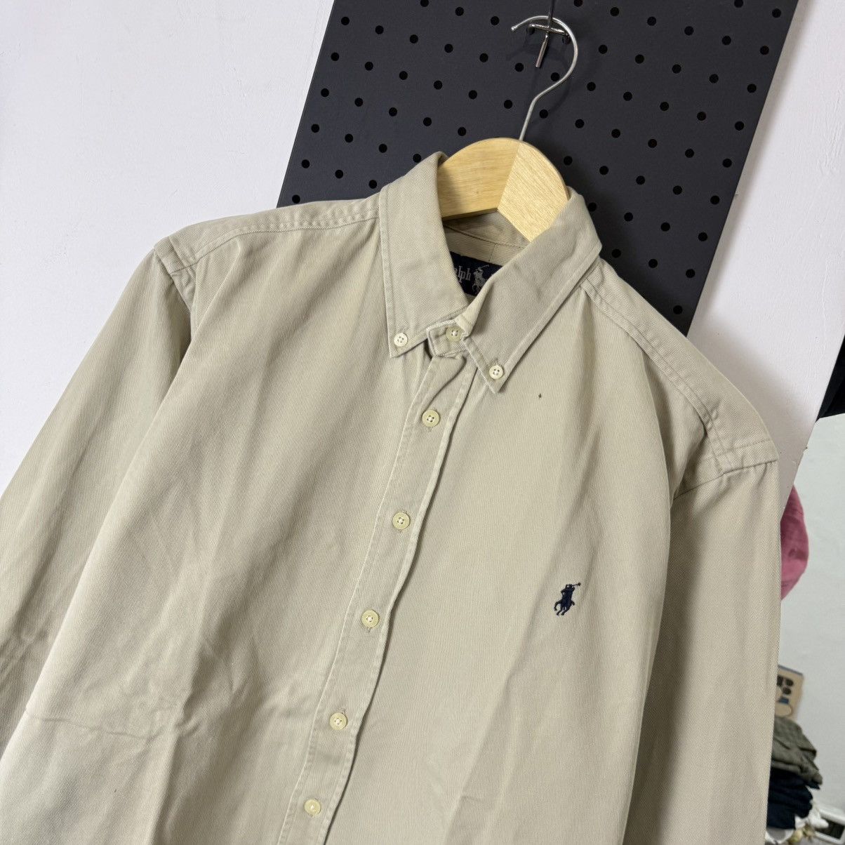 Ralph Lauren Ralph lauren blake beige button shirt Size US L / EU 52-54 / 3 - 3 Thumbnail