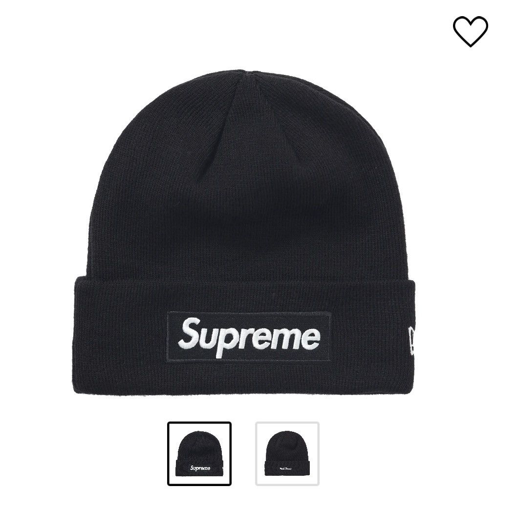 Supreme box logo beanie fw21