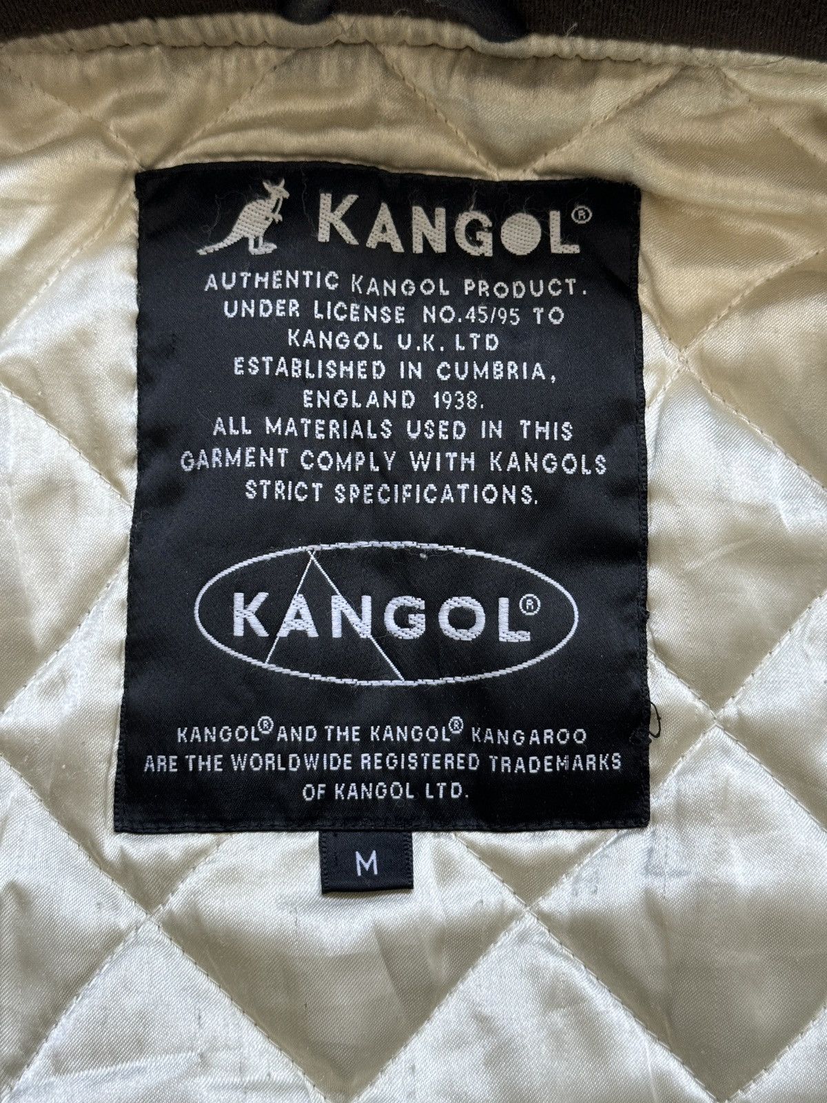 Kangol Vintage Kangol MA-1 Bomber Jacket Cropped Oversized Rare Size US M / EU 48-50 / 2 - 14 Thumbnail