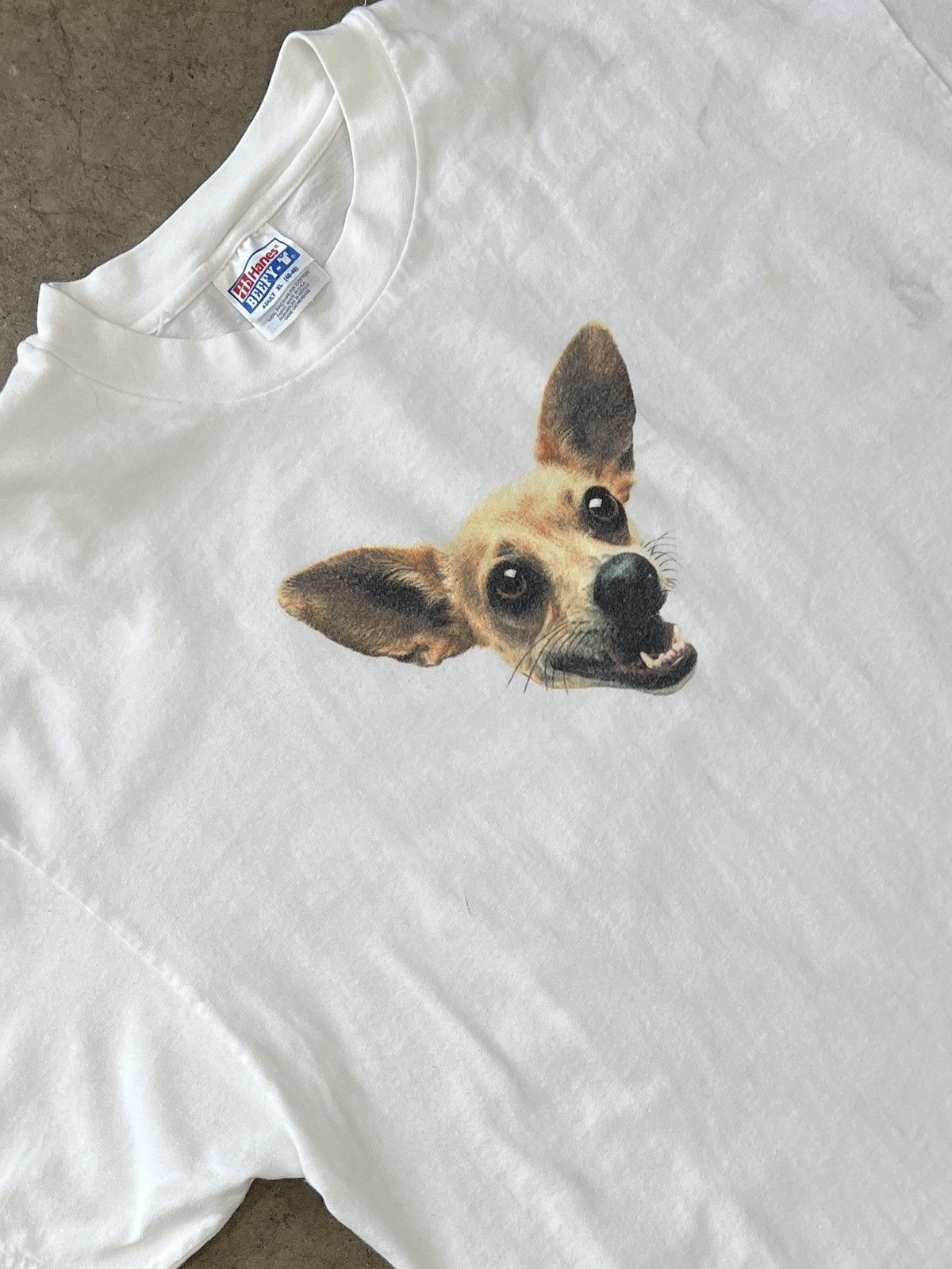 Vintage Vintage Yo Quiero Taco Bell Chihuahua Tee XL Size US XL / EU 56 / 4 - 1 Thumbnail