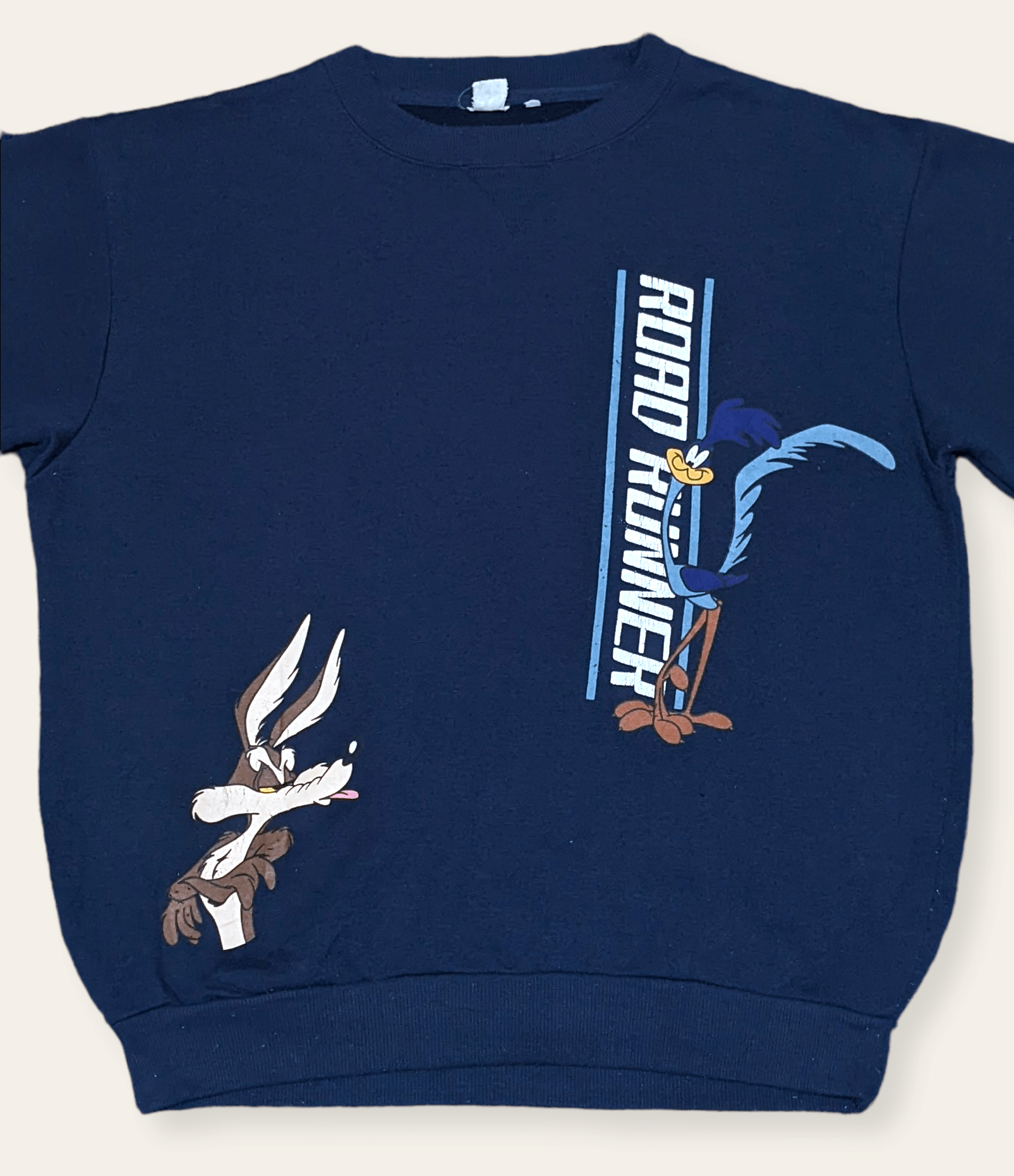 Cartoon Network × Vintage Vintage 90s Roadrunner Looney Tunes Sweatshirt Size US M / EU 48-50 / 2 - 3 Thumbnail