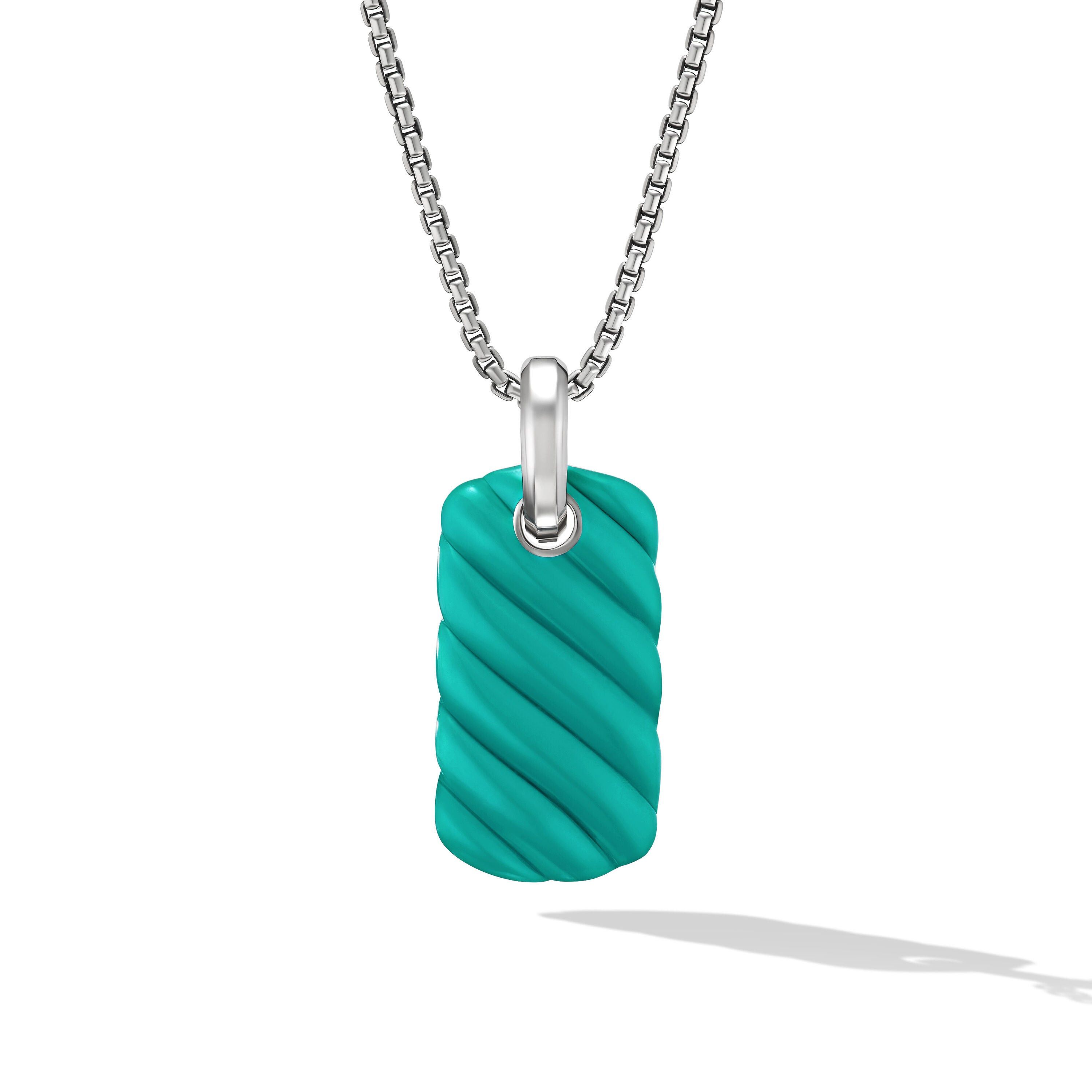 David Yurman o1w1db10325 Size:OS/ Sculpted Cable in Turquoise Size ONE SIZE - 1 Thumbnail