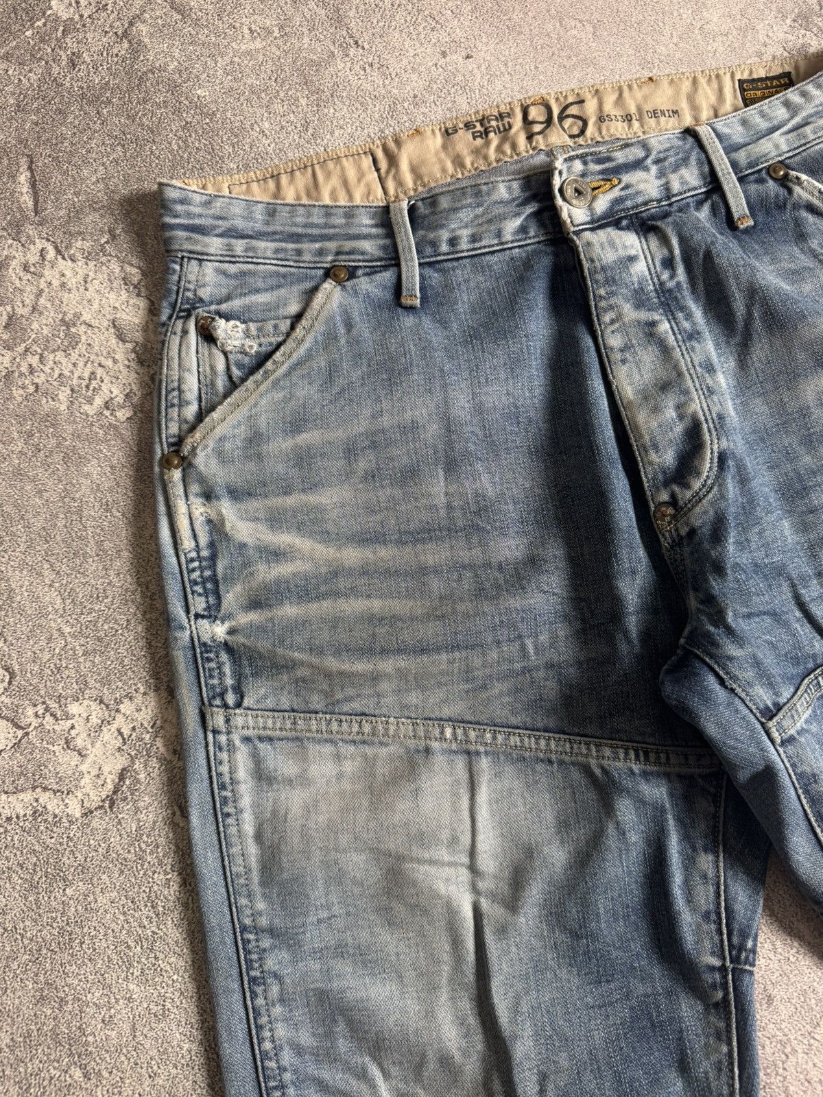 G-Star G star raw 36/36 elwood heritage embro baggy pants jeans y2k Size US 36 / EU 52 - 9 Thumbnail