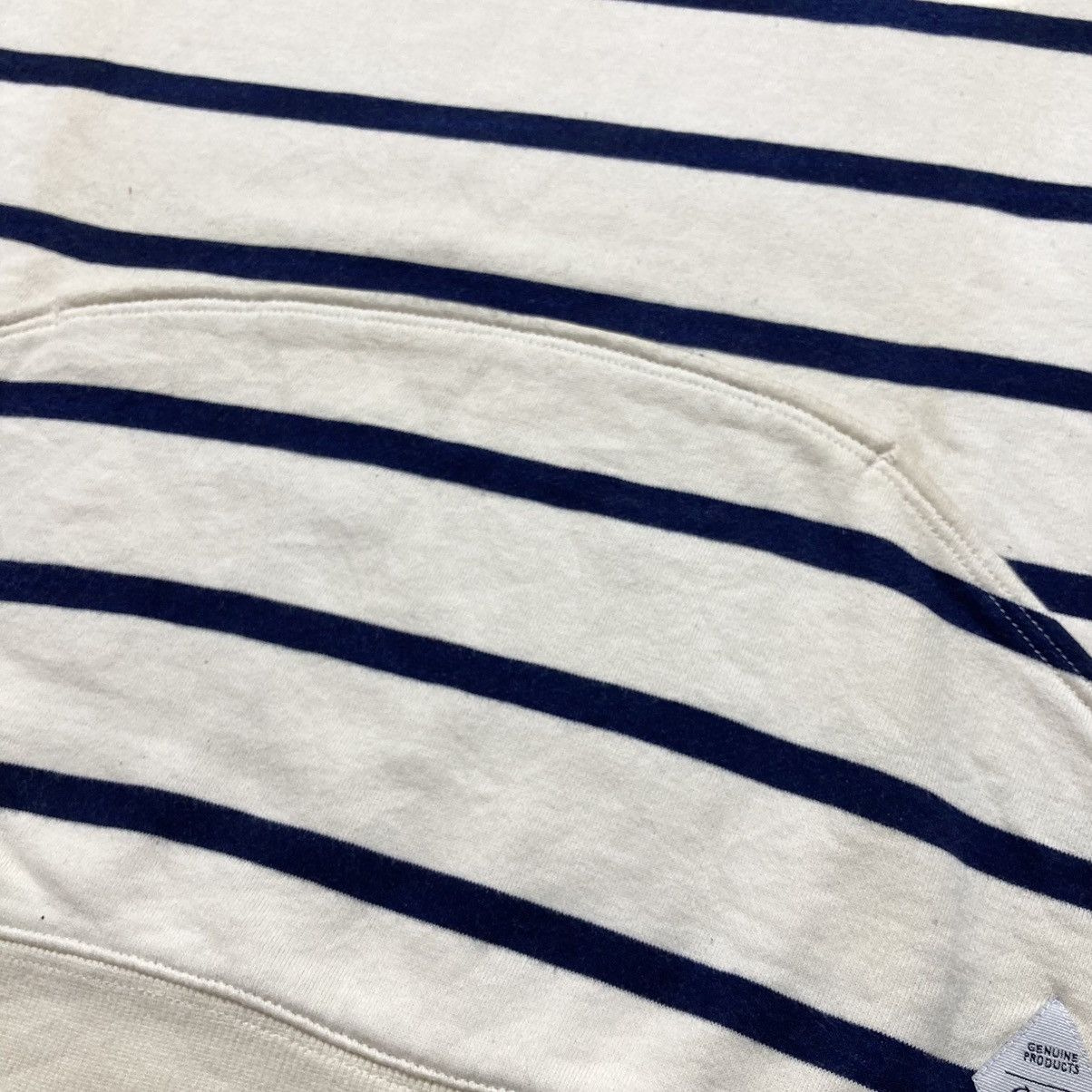 20471120 2000s Go Slow Caravan Striped Unique Hoodie Kapital Style Size US L / EU 52-54 / 3 - 15 Thumbnail