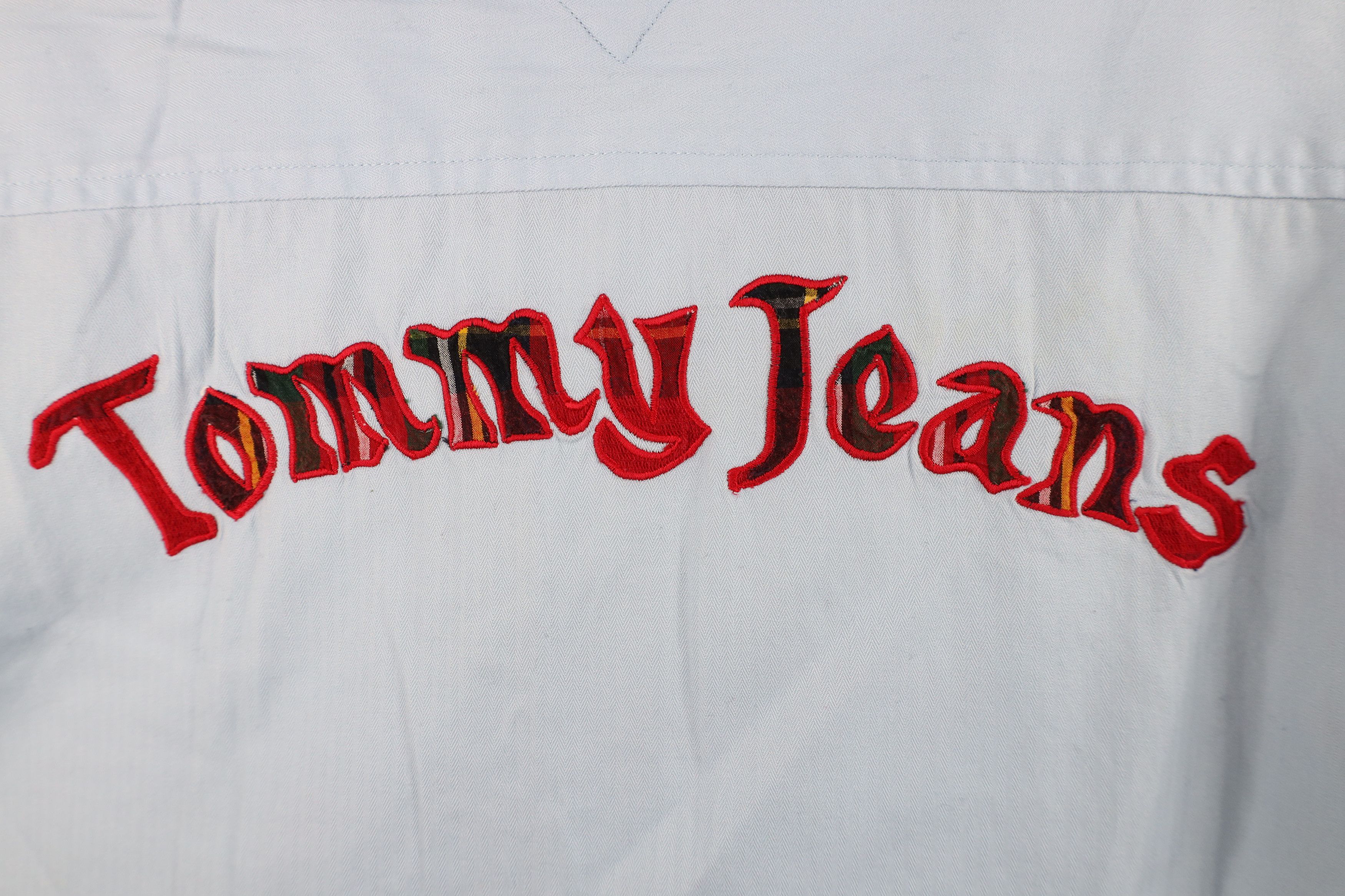 Tommy Hilfiger Vintage 90s Tommy Hilfiger N Sew Collared Button Shirt Plaid Size US XL / EU 56 / 4 - 12 Thumbnail