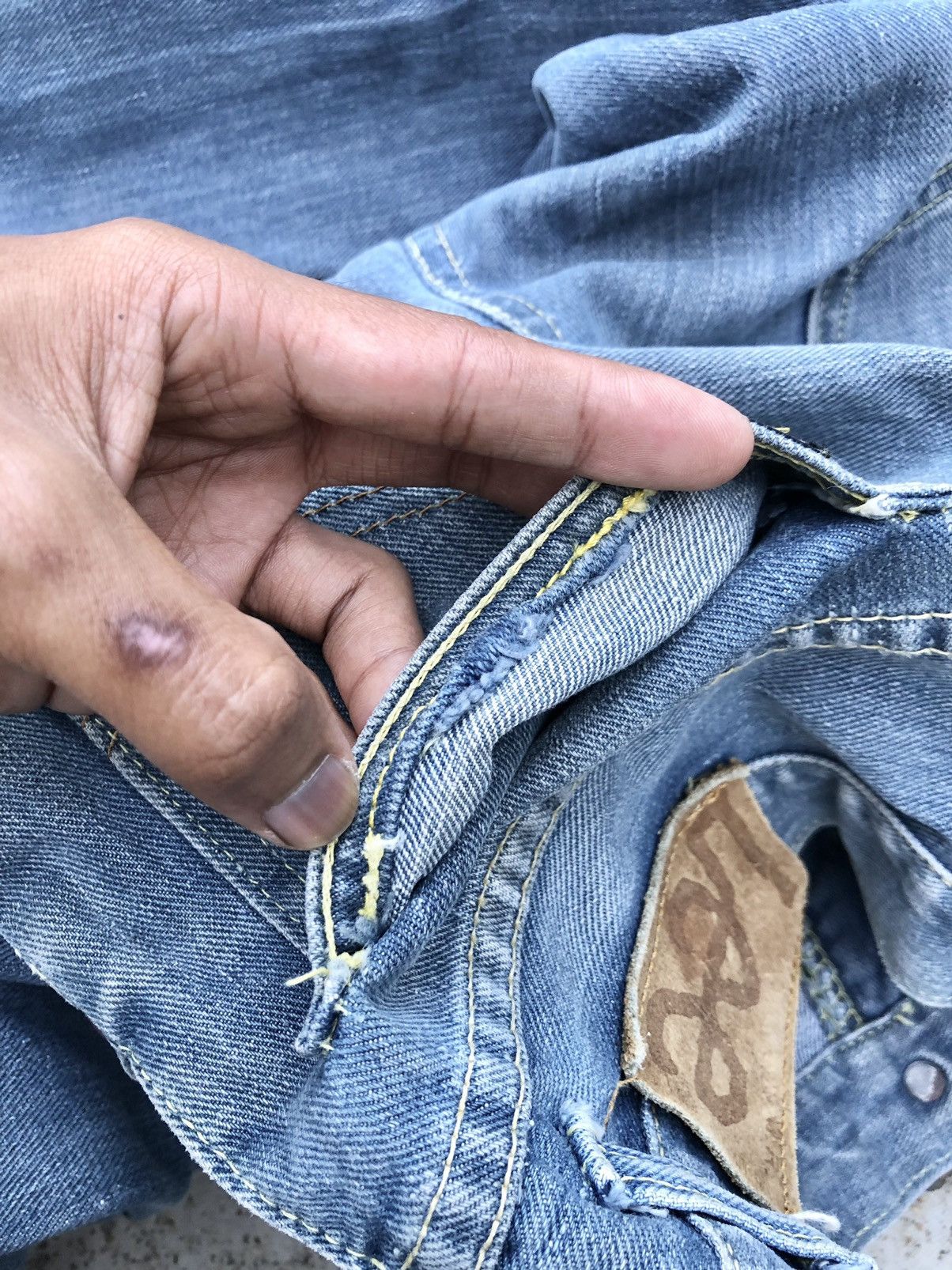 Lee × Vintage TRUE VINTAGE 60s LEE MADE IN USA Size US 28 / EU 44 - 2 Thumbnail