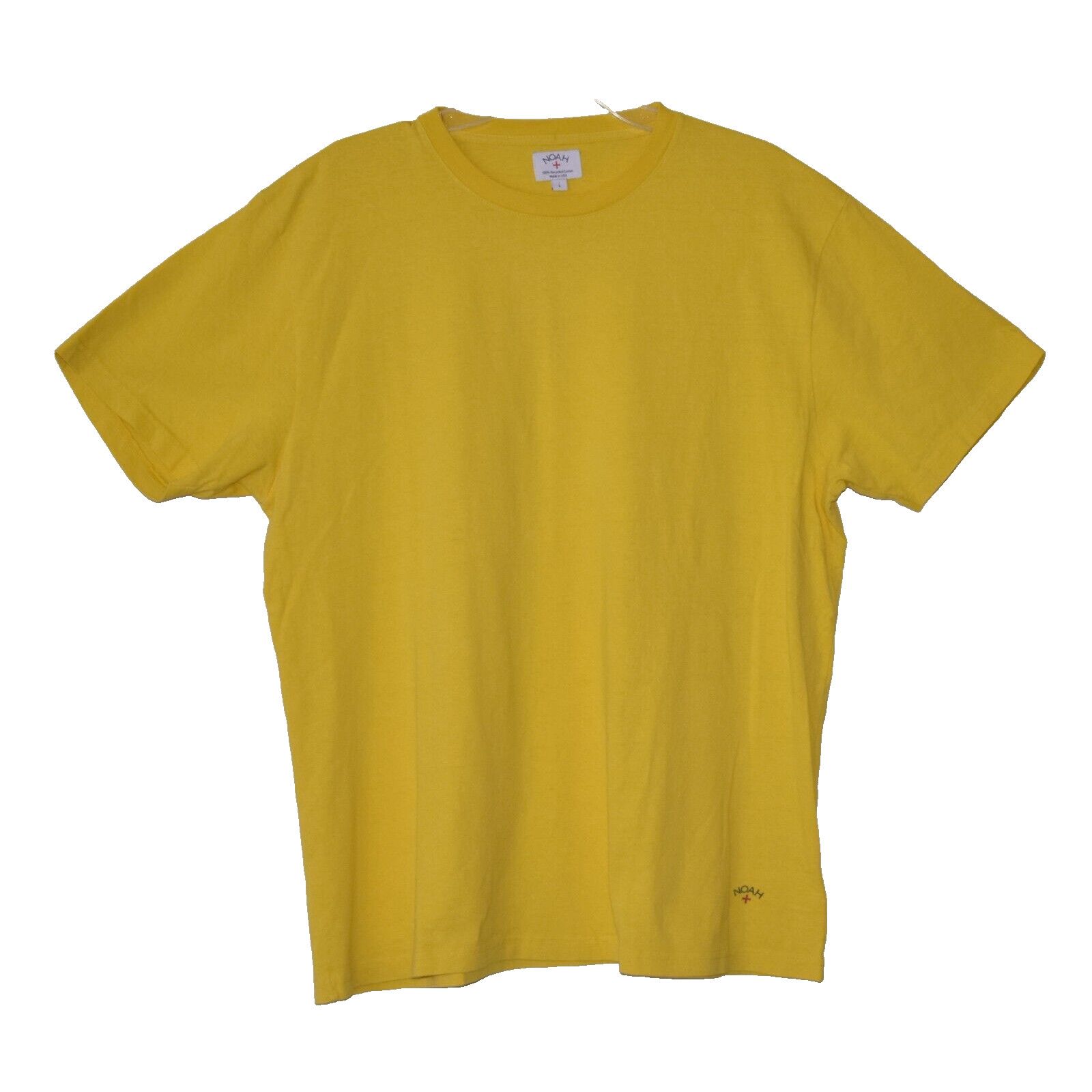 Noah Noah NYC Pocket T-Shirt Yellow Sz L | Grailed